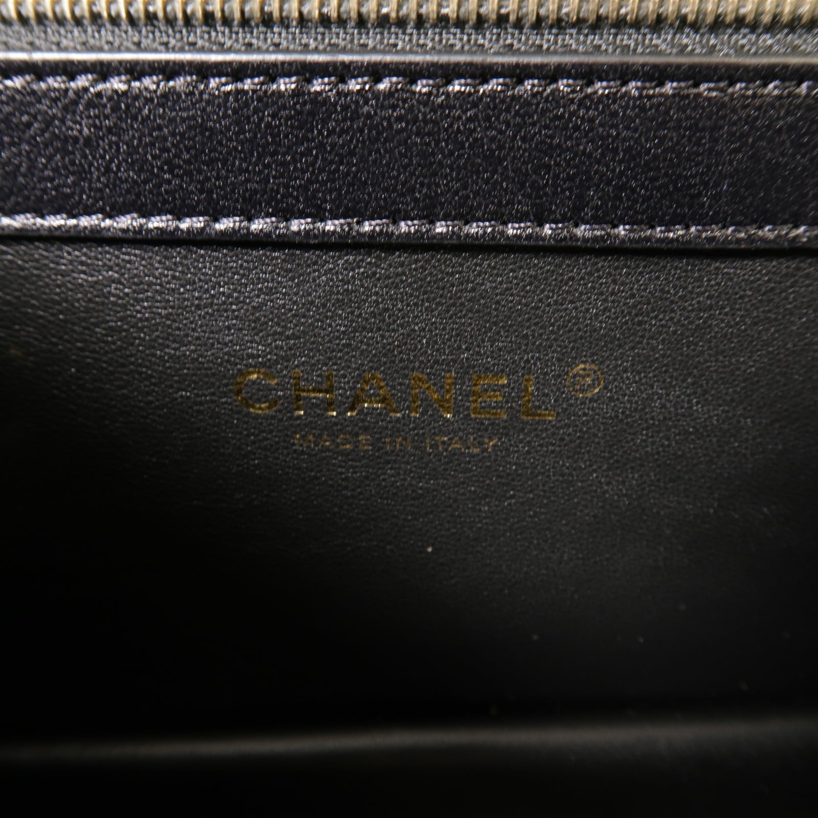 CHANEL 【激減優惠】菱格牛皮皮革Chain Shoulder Bag 金扣手挽肩背兩用袋黑色