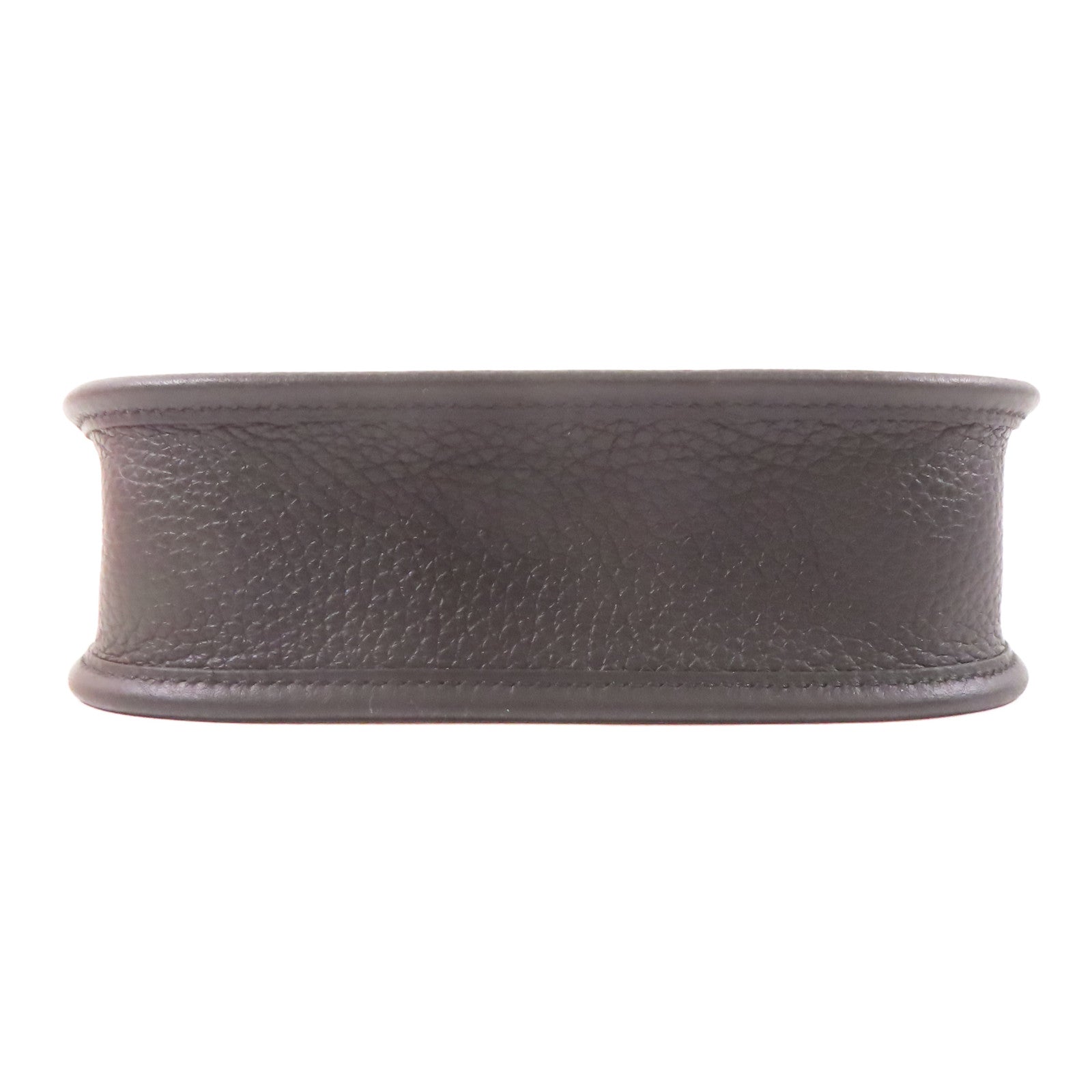 HERMES 皮革Evelyne TPM金扣肩背袋黑色