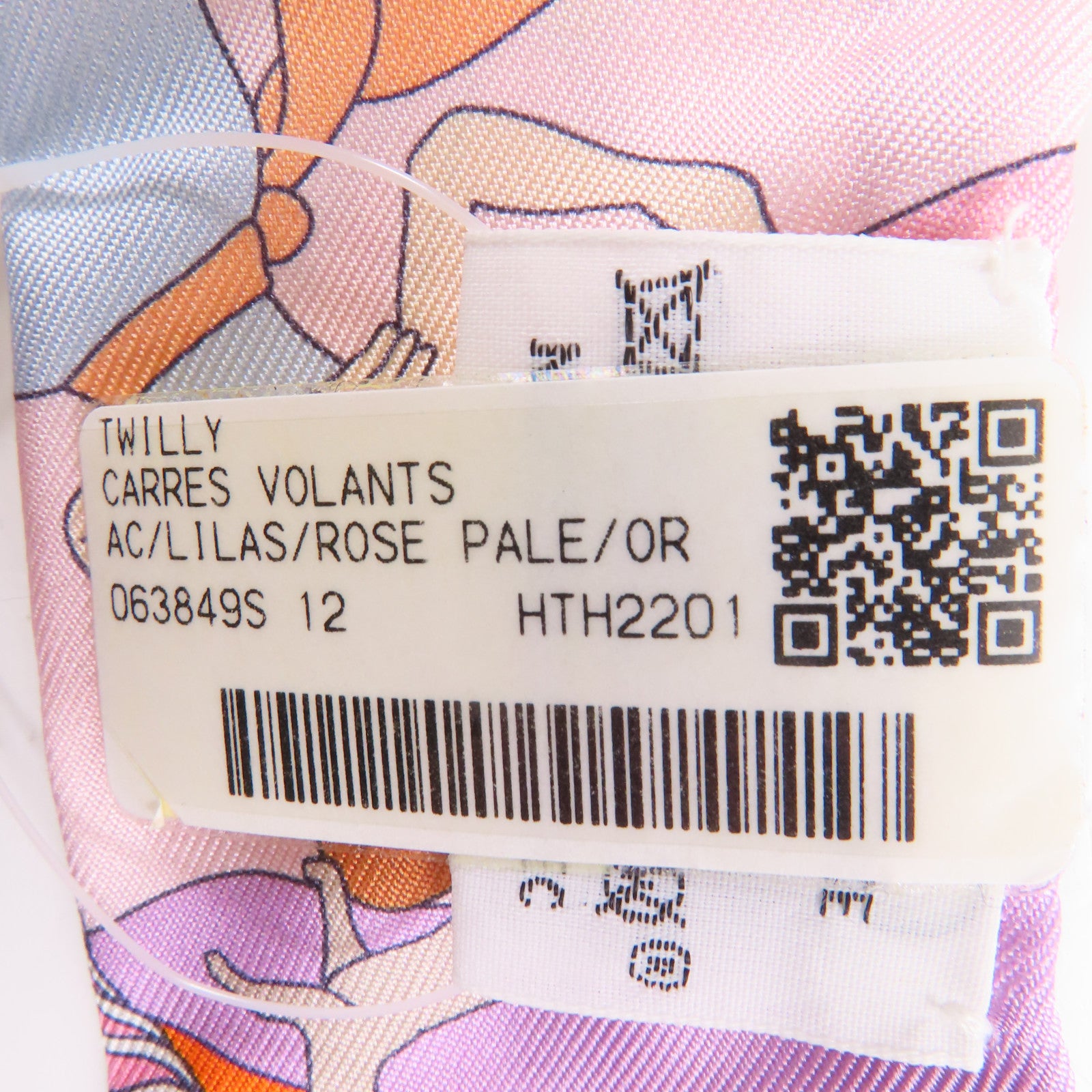 HERMES 絲質Twilly絲巾