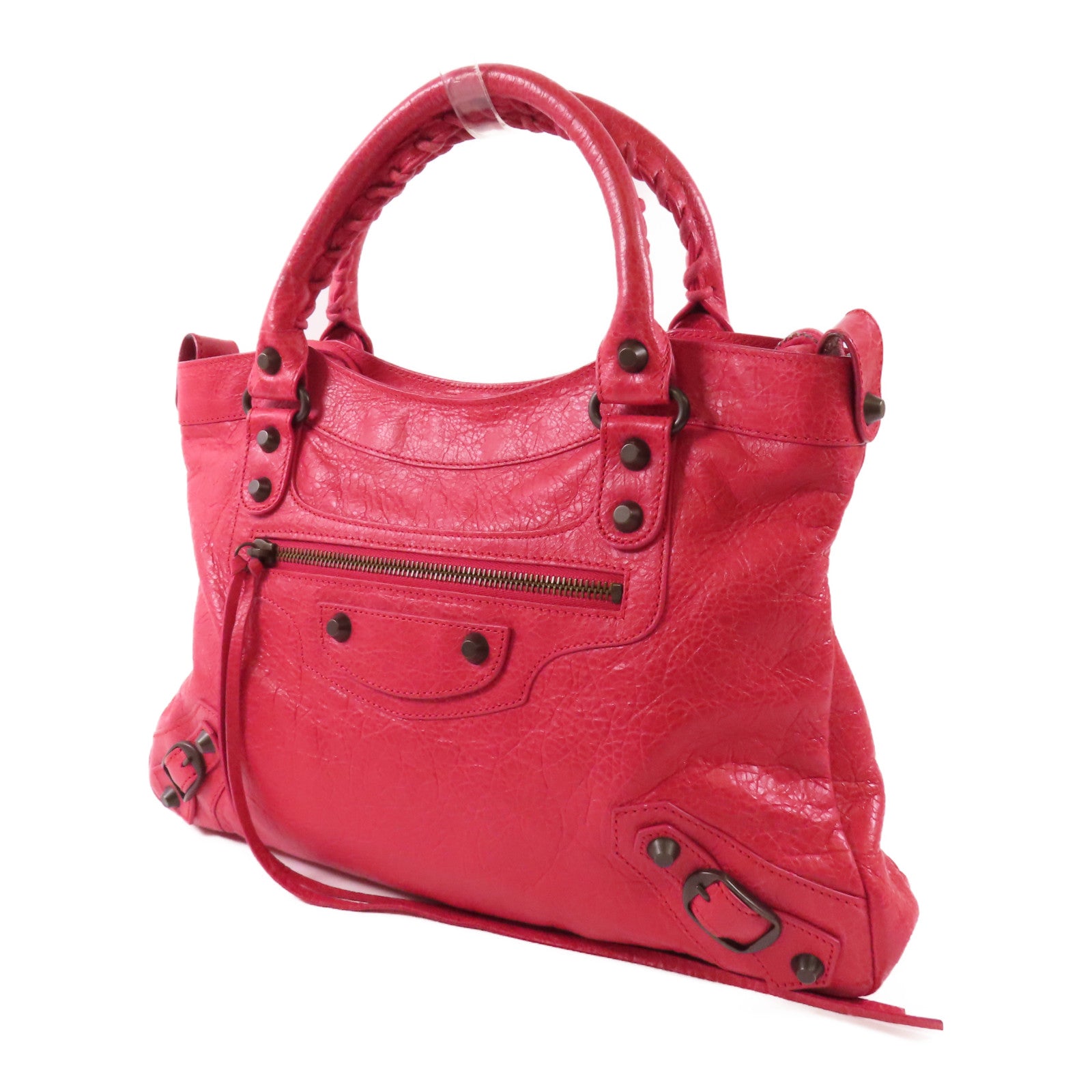 BALENCIAGA 羊皮皮革First 2 Way Shoulder Bag手挽肩背兩用袋