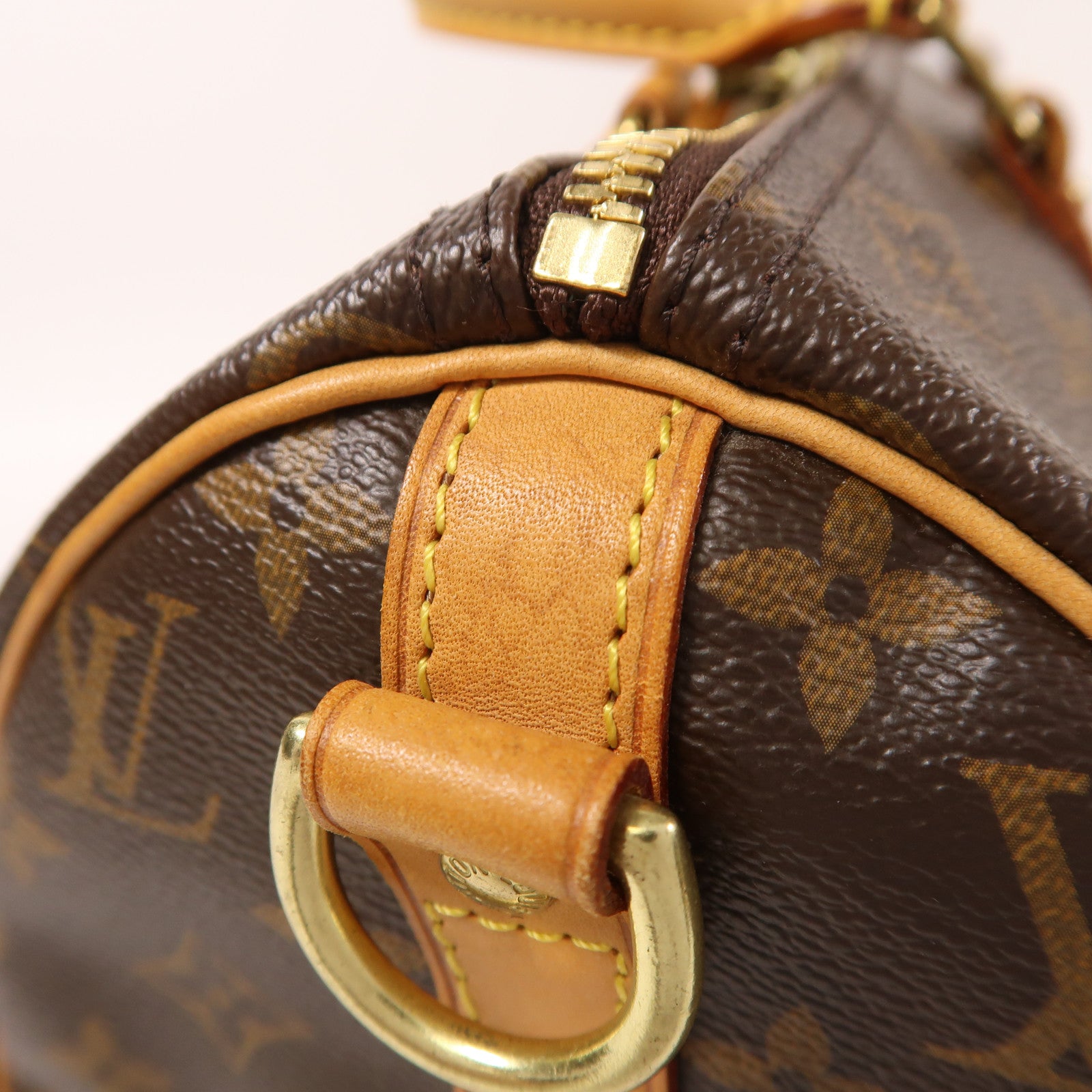 LOUIS VUITTON Monogram Speedy Bandouliere 30金扣手挽肩背兩用袋
