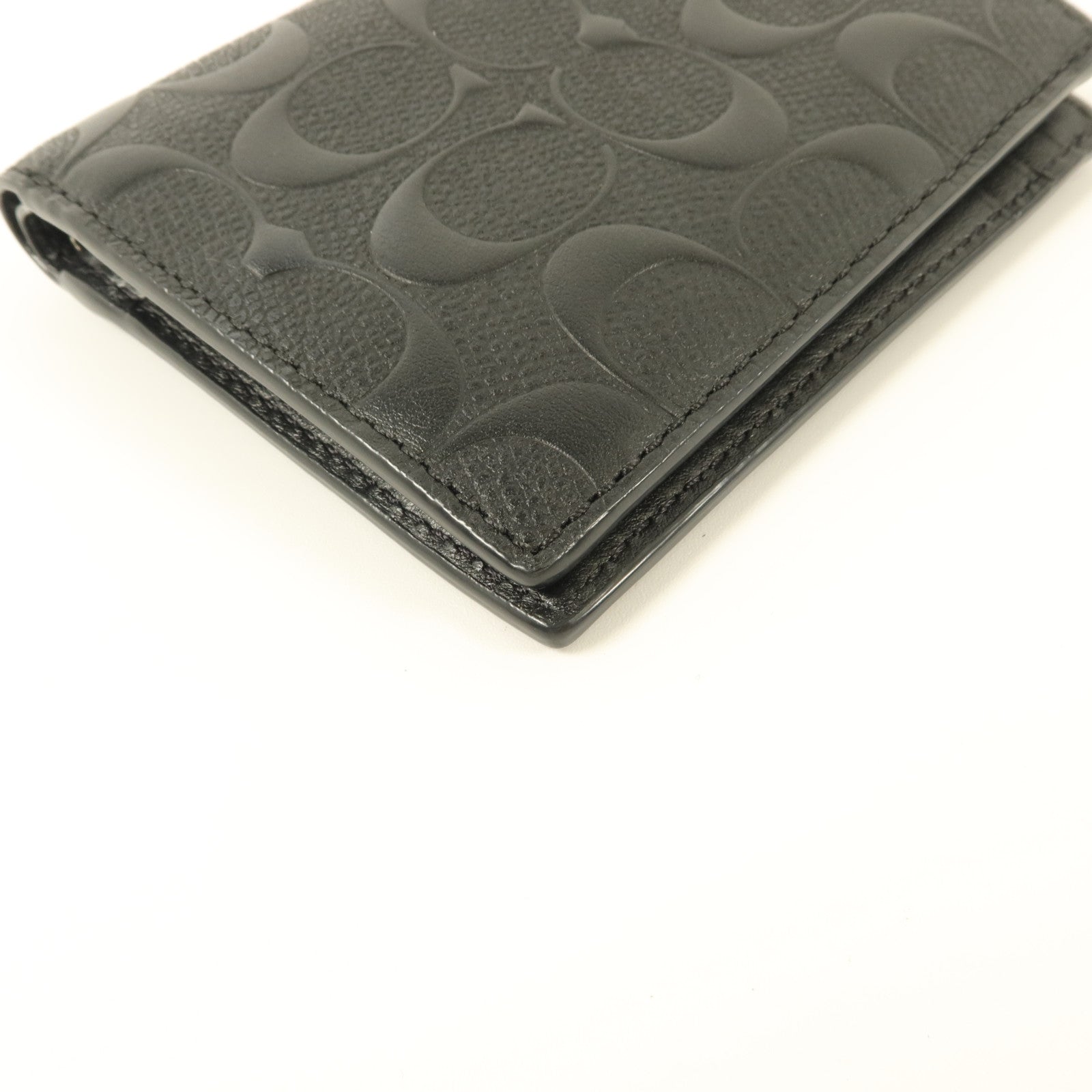 COACH 牛皮皮革Slim Coin Wallet錢包
