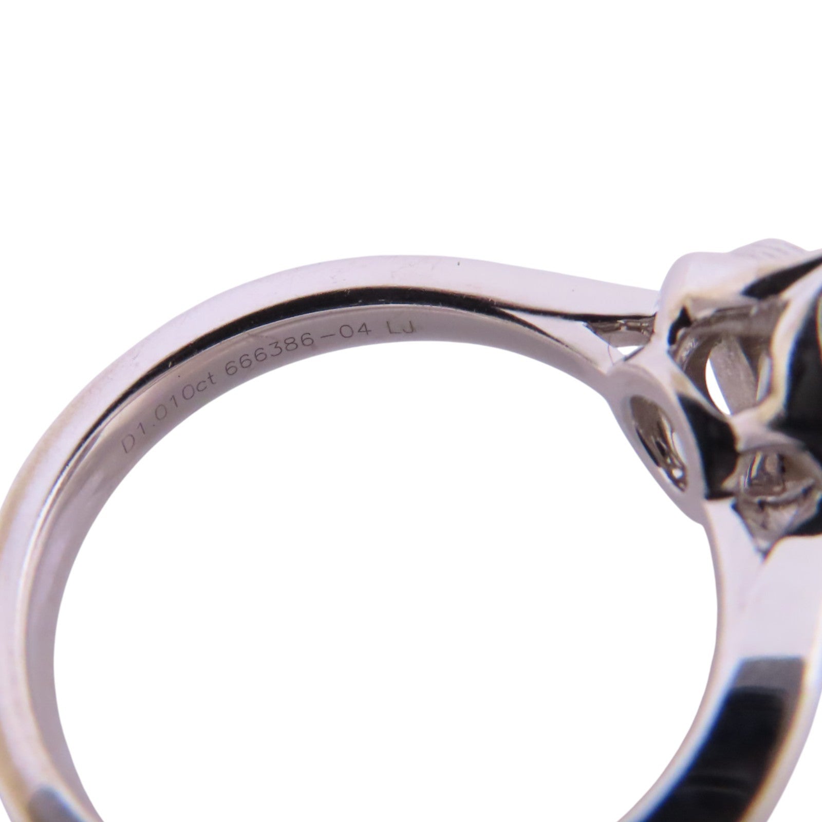 JEWELRY 18K白金/鑽石Diamond Ring戒指US#5.5