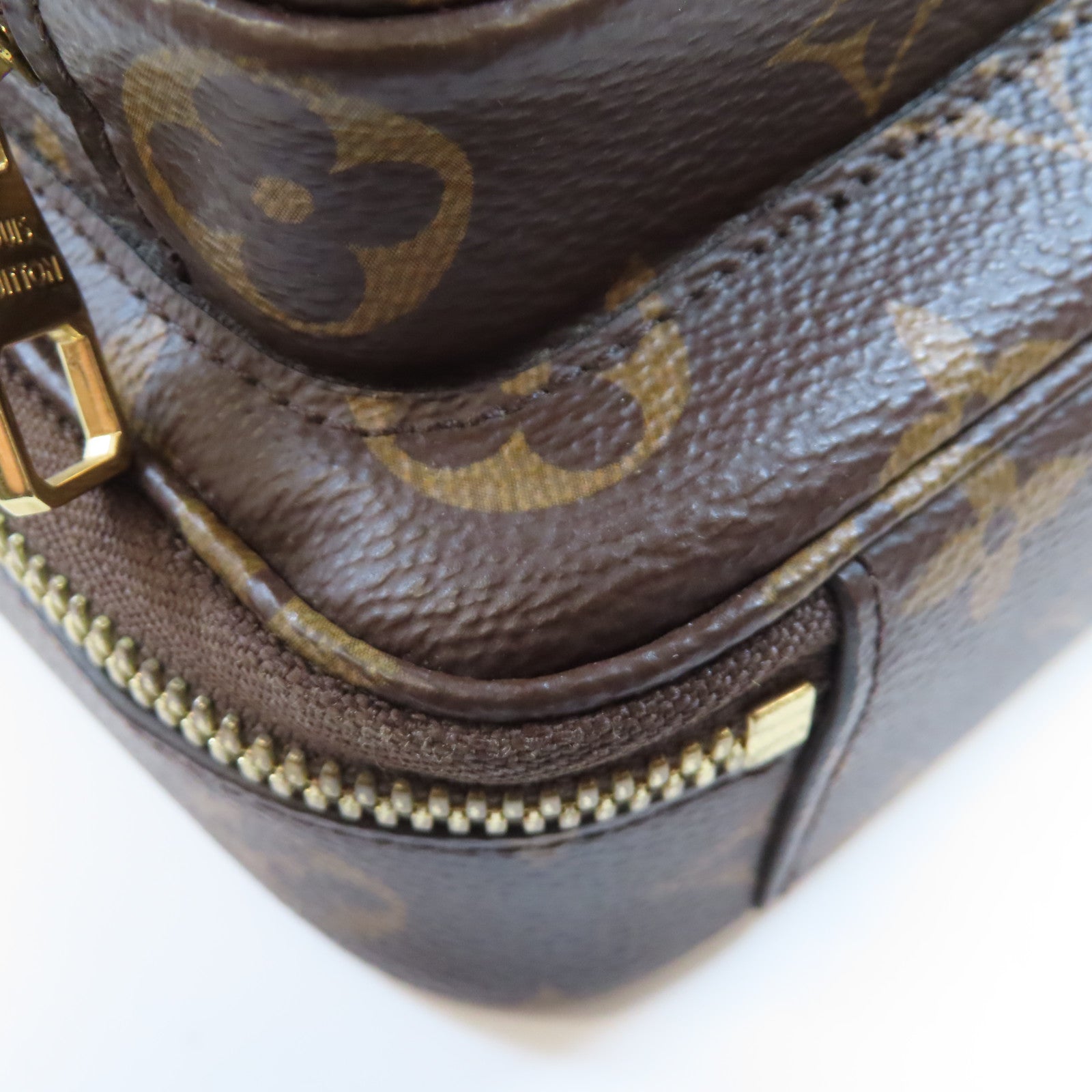 LOUIS VUITTON LV GHW Utility 2 Way Shoulder Bag M80446 Monogram Brown