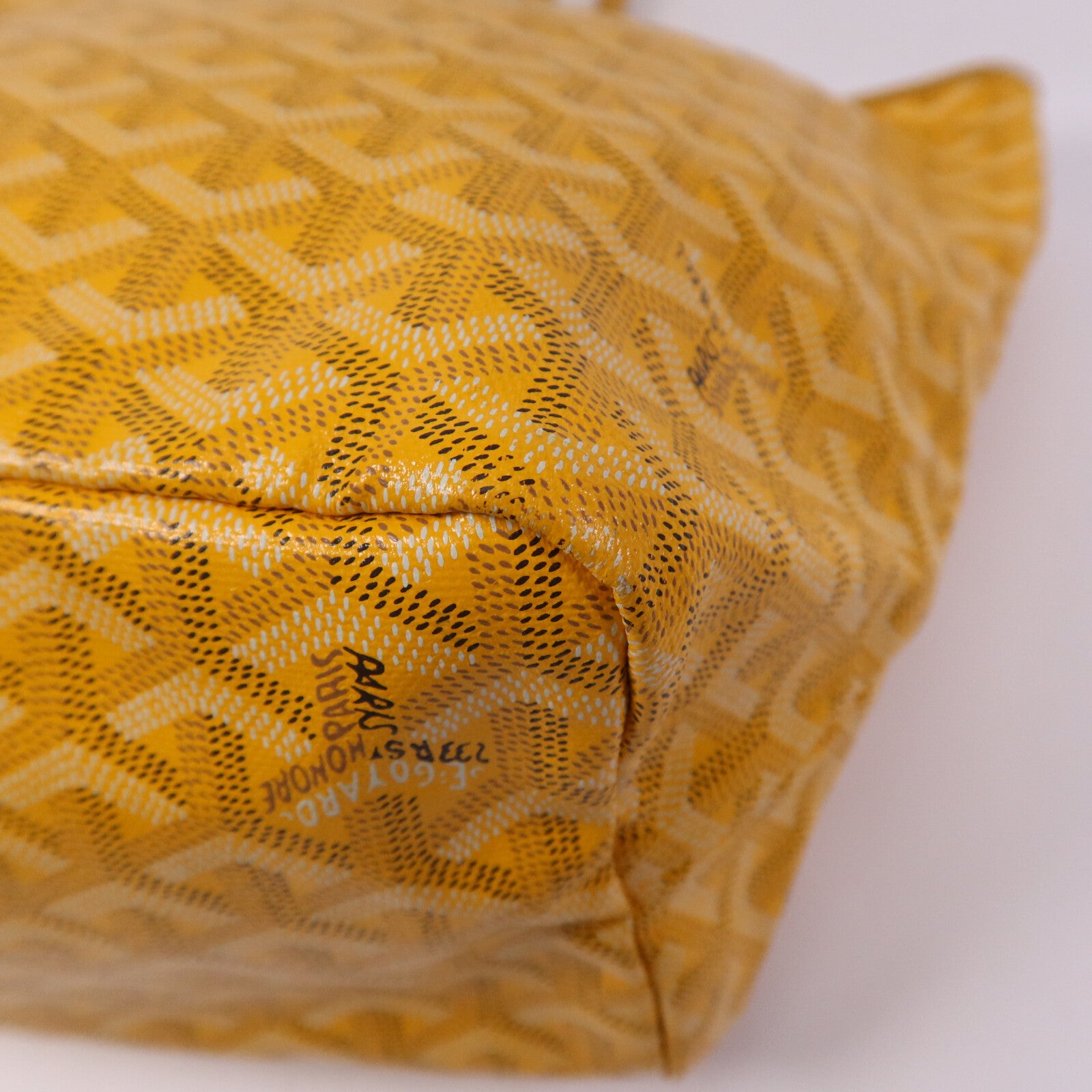 GOYARD 塗層帆布Saint Louis PM銀扣手挽袋