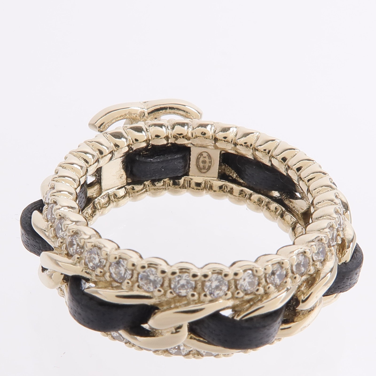 CHANEL 金屬/皮革Ring戒指