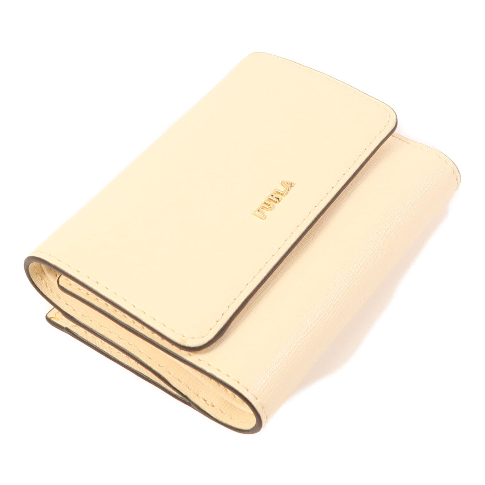 Furla 牛皮皮革Wallet金扣錢包