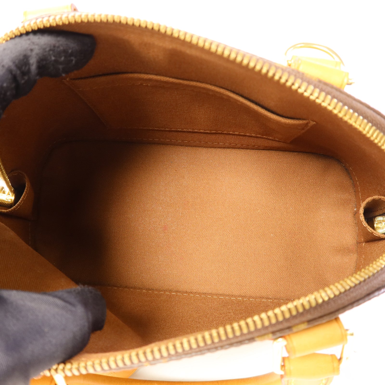 LOUIS VUITTON Monogram Alma BB金扣手挽肩背兩用袋