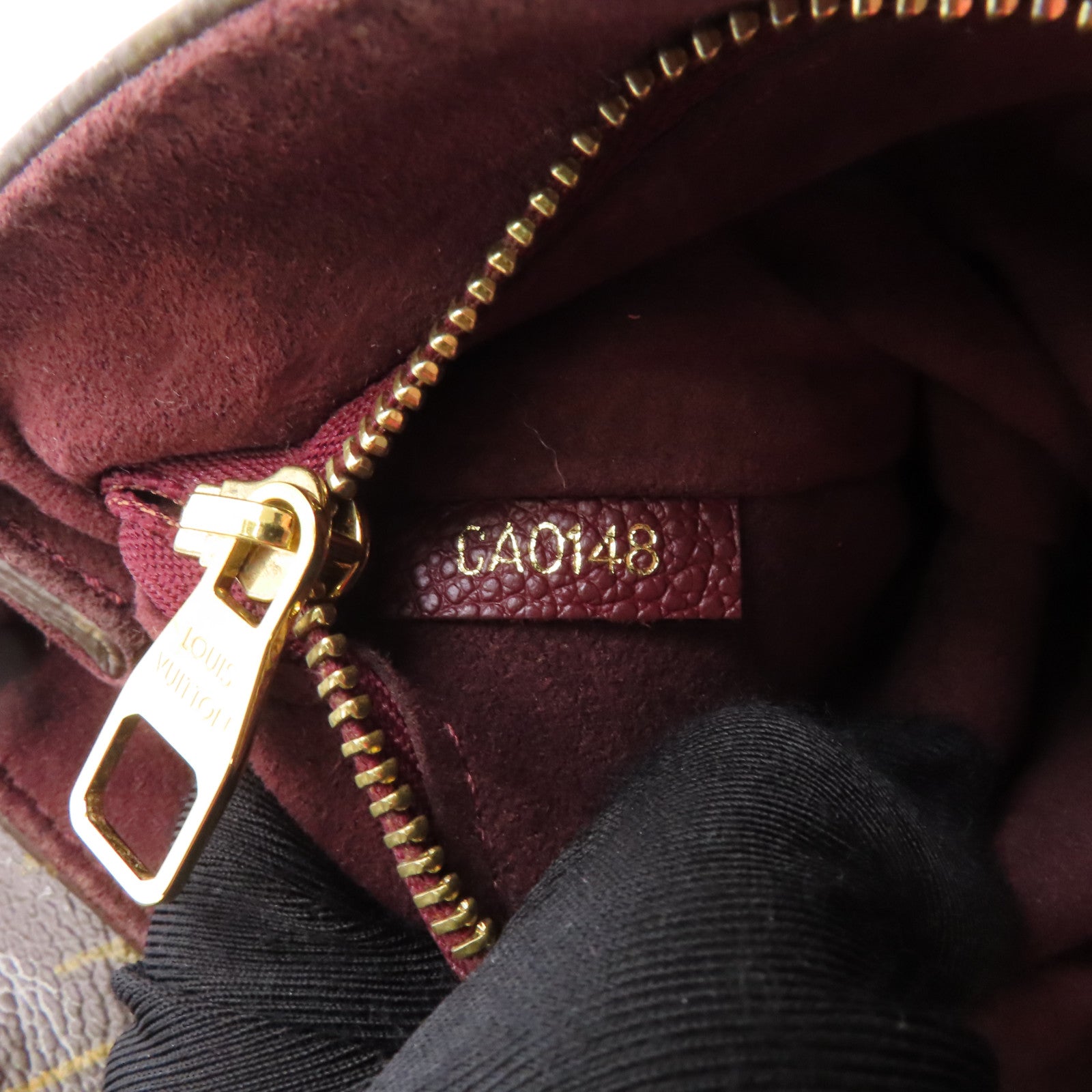 LOUIS VUITTON Monogram Saint Placide金扣鏈帶肩背袋棕色