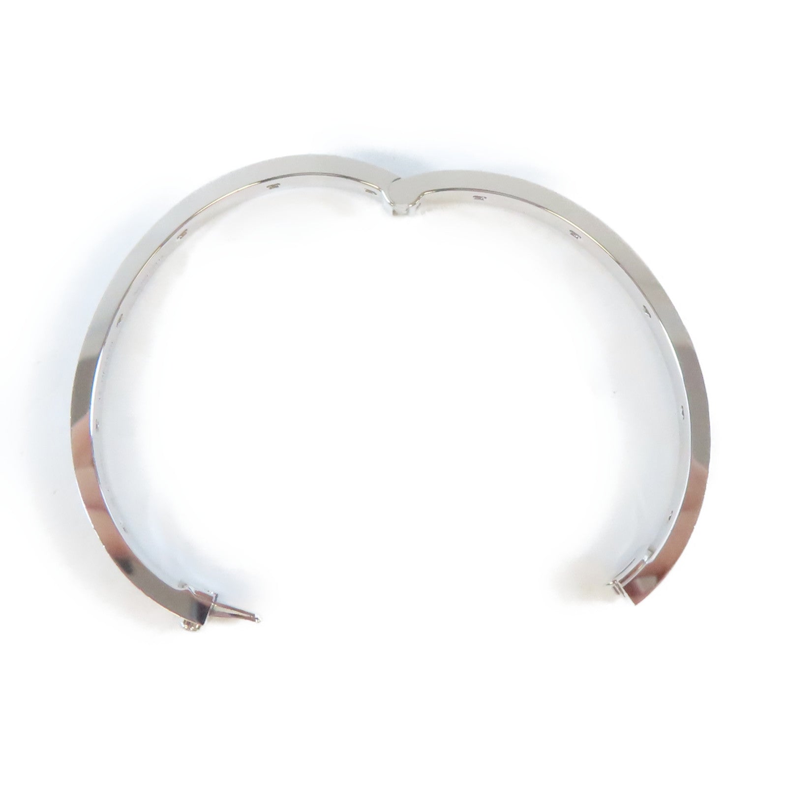 CARTIER 【激減優惠】18K白金Love Bracelet鑽石手鐲Cartier#17/#16.25cm
