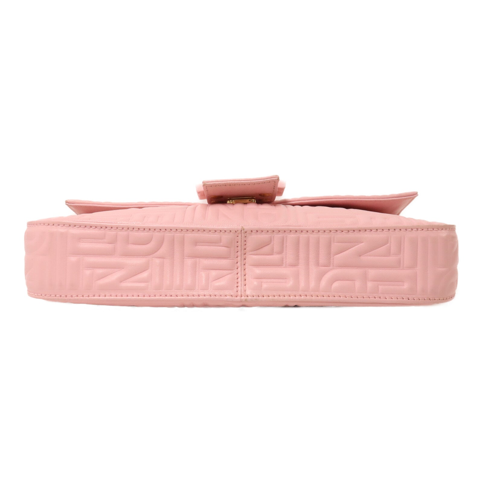 FENDI 牛皮皮革Embossed Baguette肩背袋