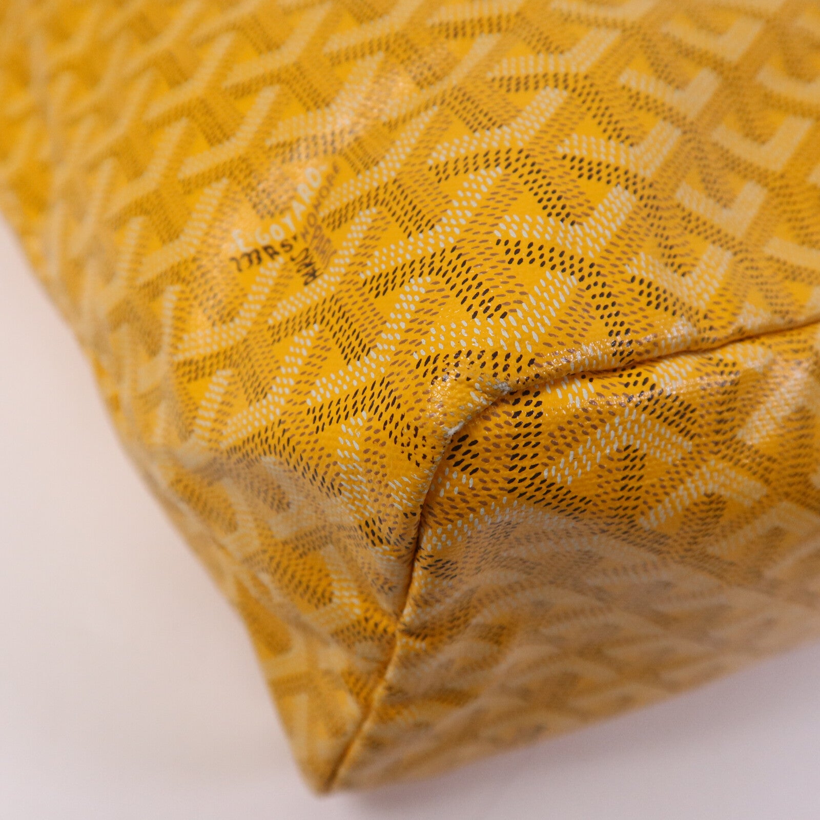 GOYARD 塗層帆布Saint Louis PM銀扣手挽袋