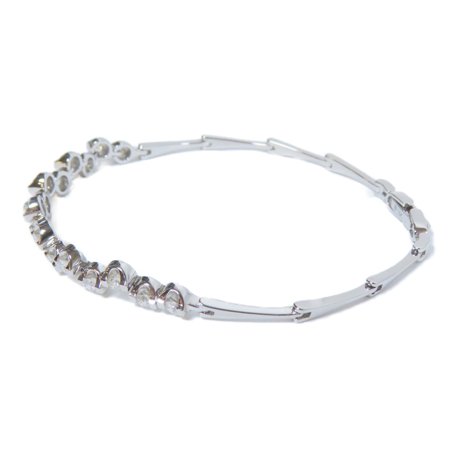 JEWELRY 【激減優惠】18K白金Diamond Bracelet鑽石手鏈