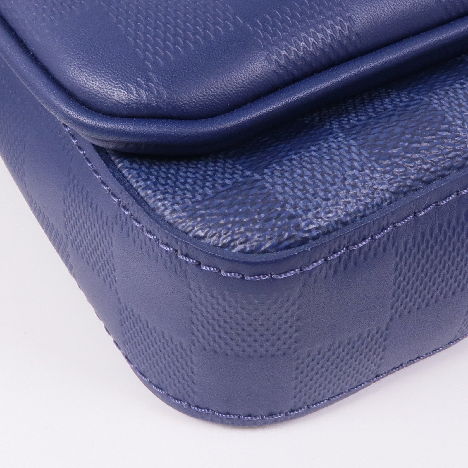 LOUIS VUITTON 【激減優惠】Damier Squared Trio Shoulder Bag銀扣肩背袋