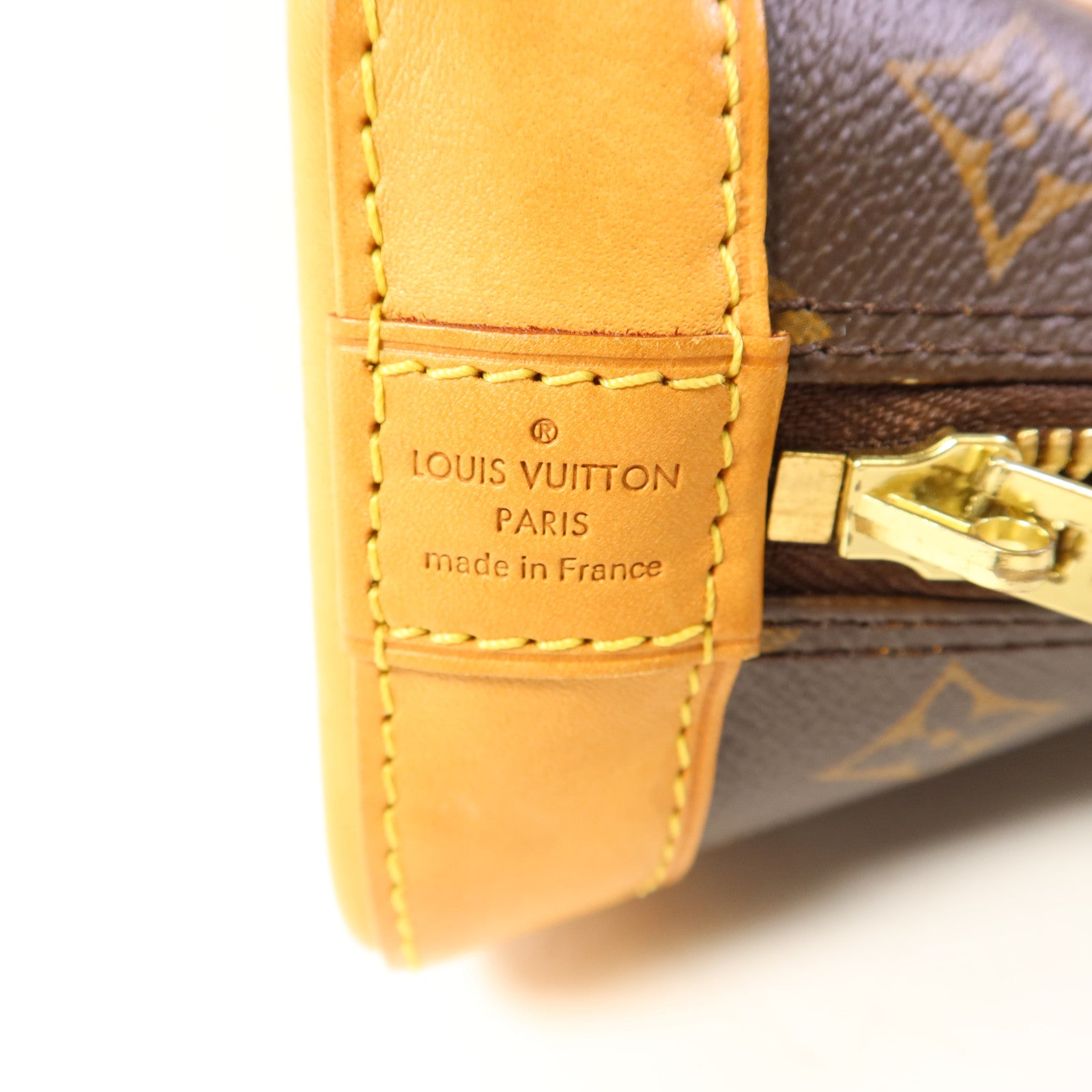 LOUIS VUITTON Monogram Alma BB金扣手挽肩背兩用袋