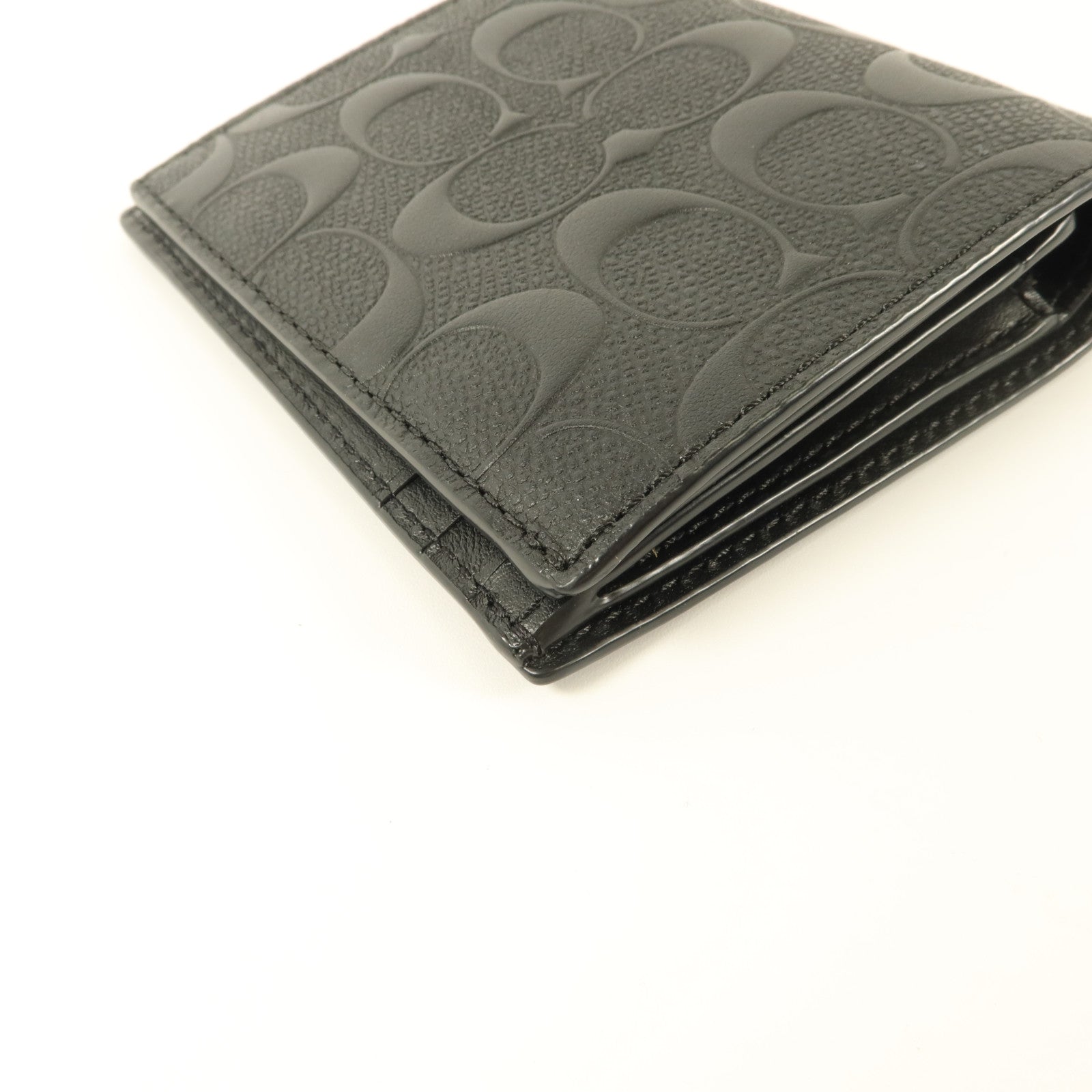 COACH 牛皮皮革Slim Coin Wallet錢包
