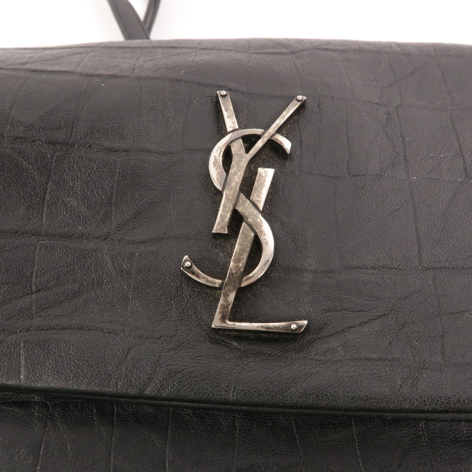 SAINT LAURENT 牛皮皮革West Hollywood鏈帶肩背袋