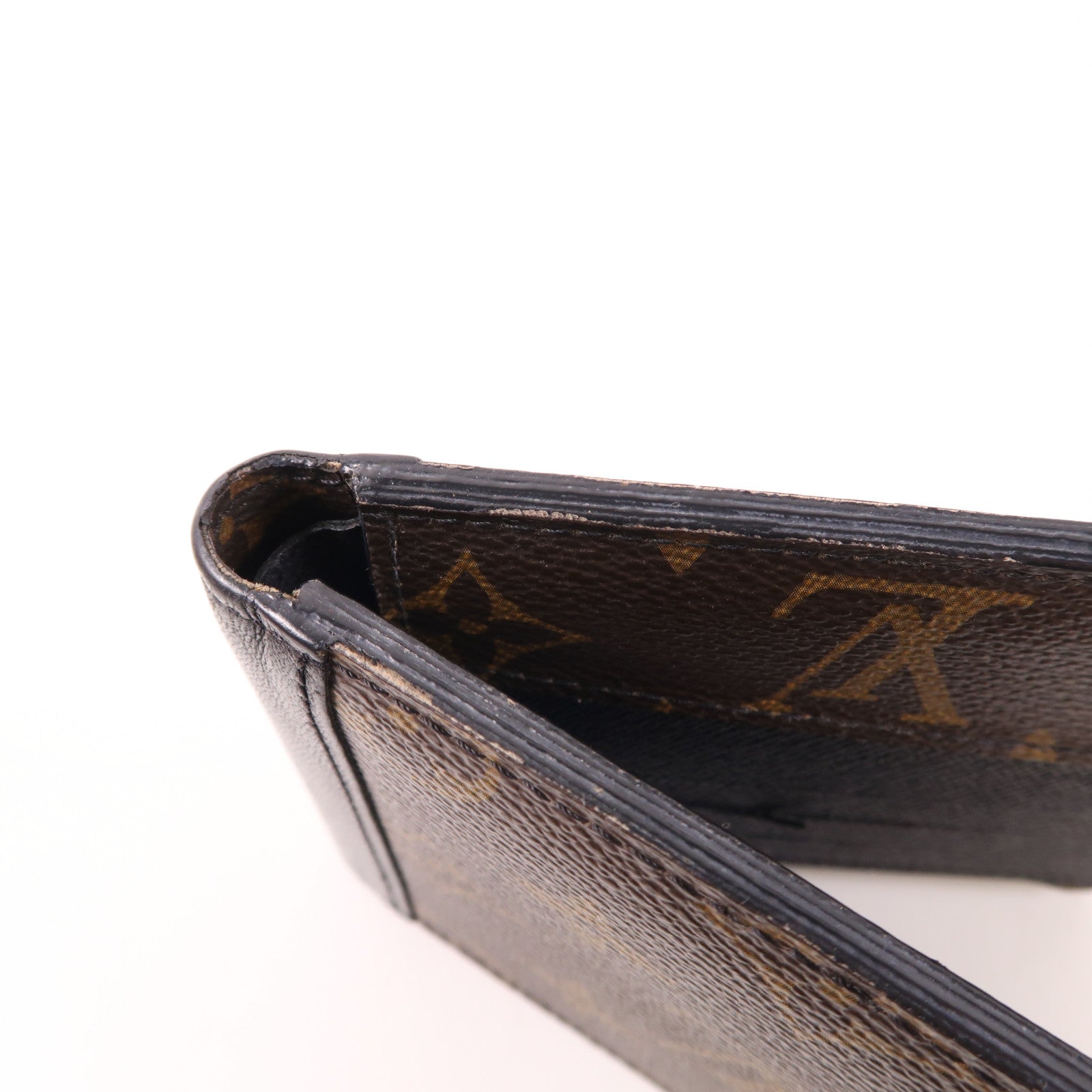 LOUIS VUITTON LV Gasper Wallet M93801 Monogram Macassar Brown