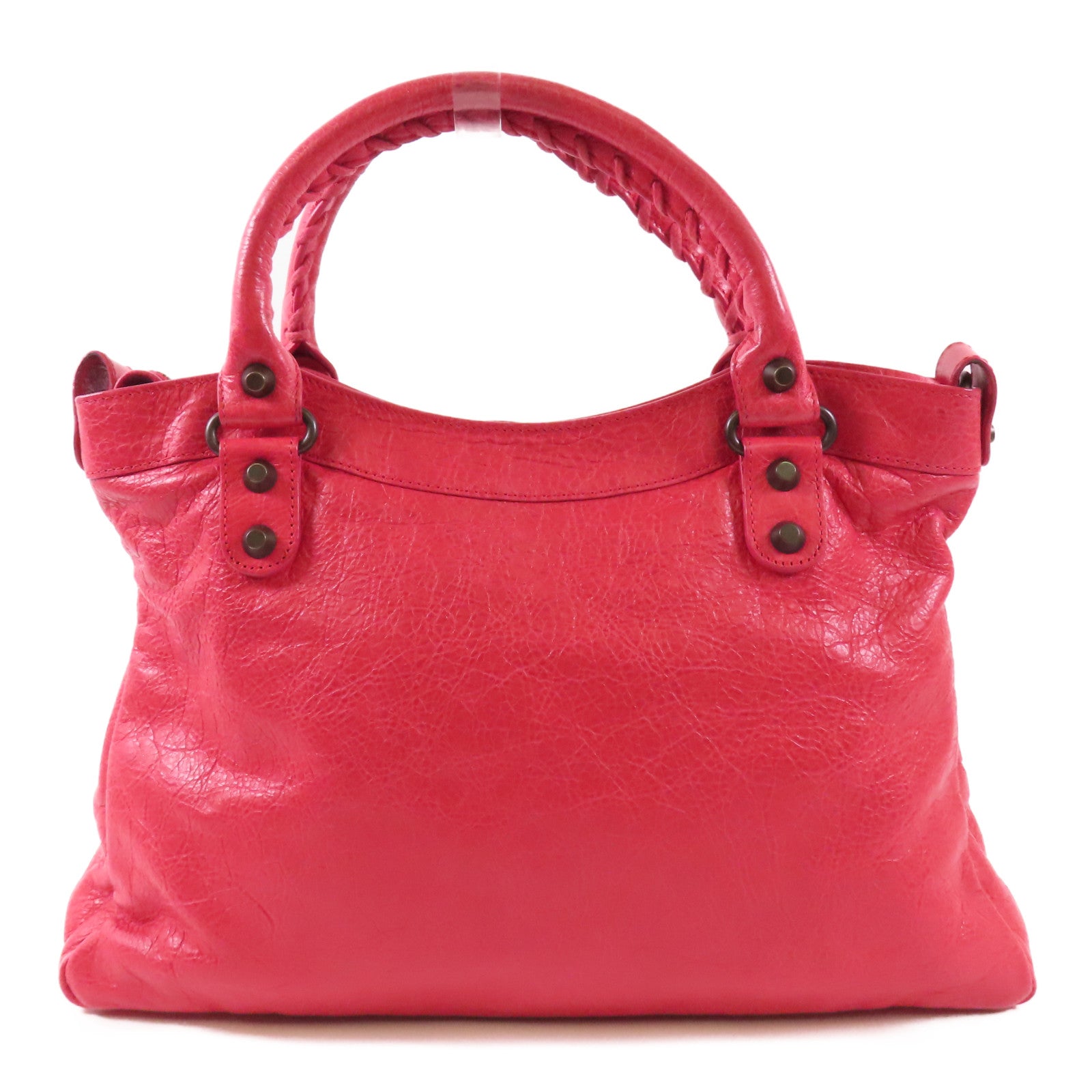 BALENCIAGA 羊皮皮革First 2 Way Shoulder Bag手挽肩背兩用袋
