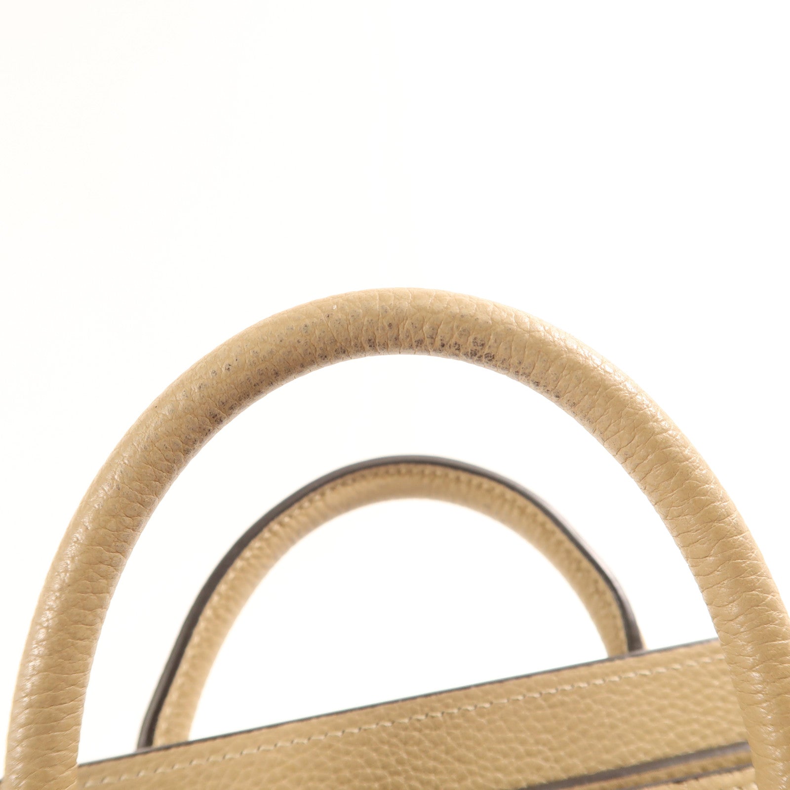 CELINE 牛皮皮革Nano Luggage金扣手挽肩背兩用袋