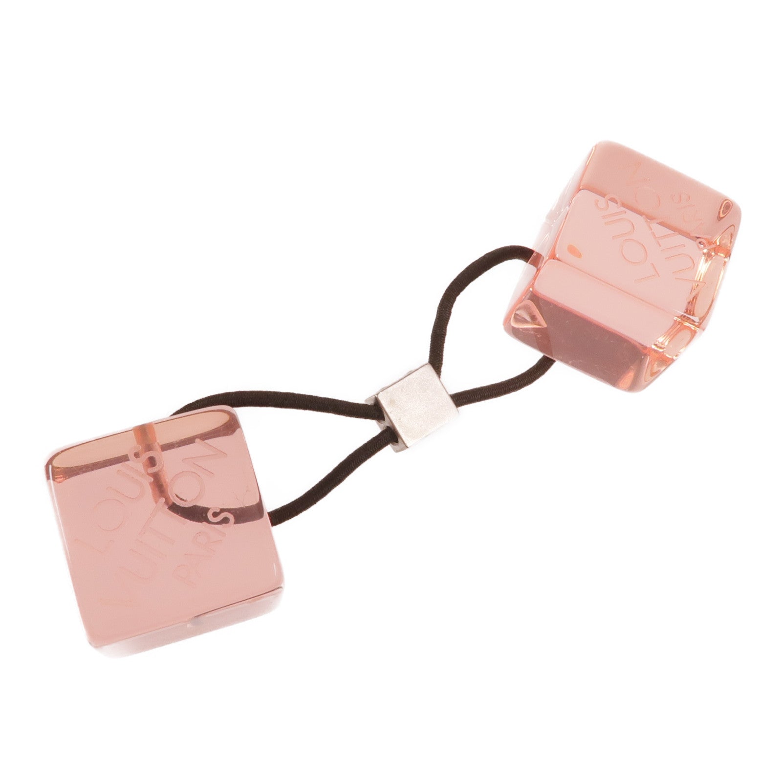 LOUIS VUITTON PVC Elastic Hair Cube彈性髮圈
