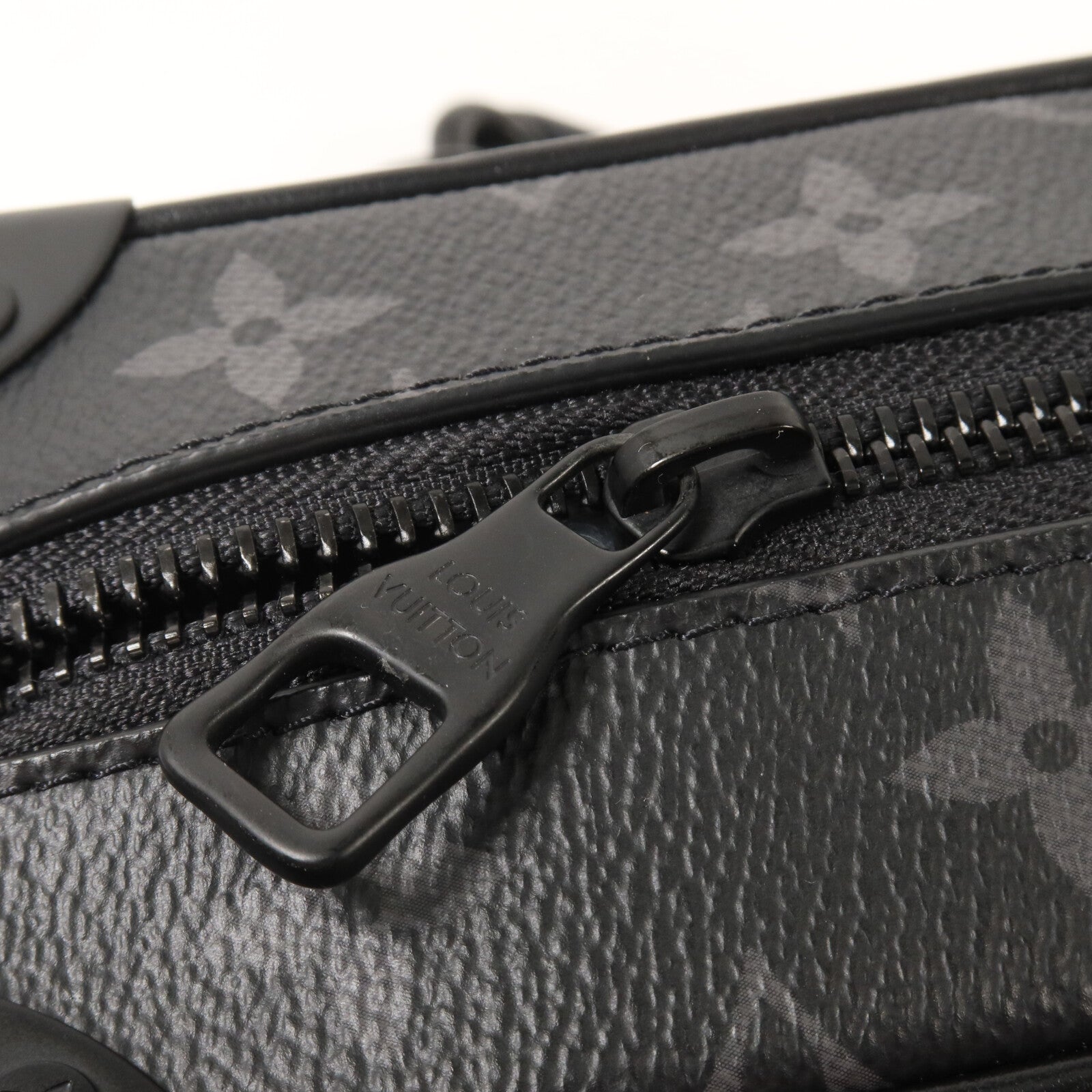 LOUIS VUITTON Monogram Eclipse Mini Soft Trunk肩背袋