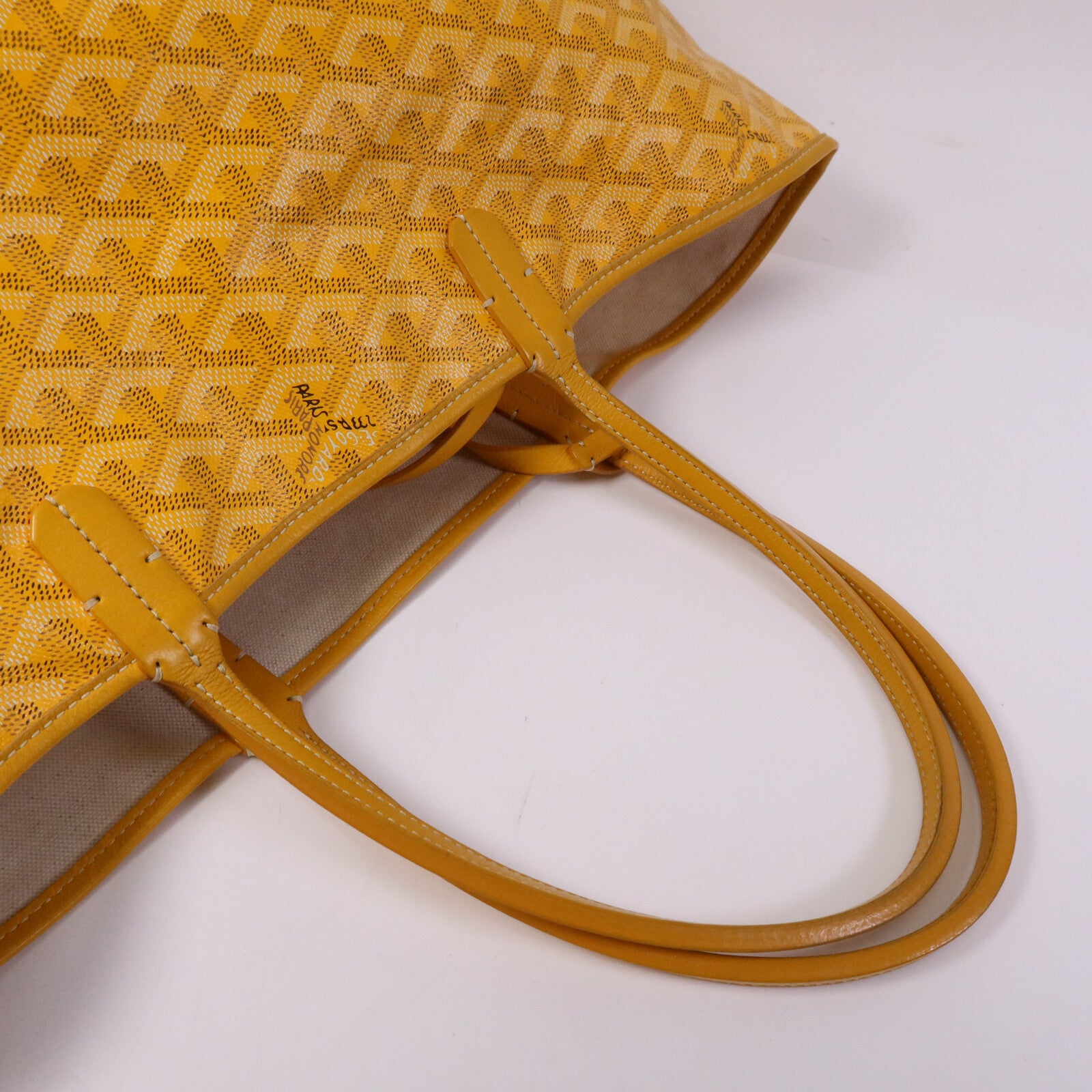 GOYARD 塗層帆布Saint Louis PM銀扣手挽袋