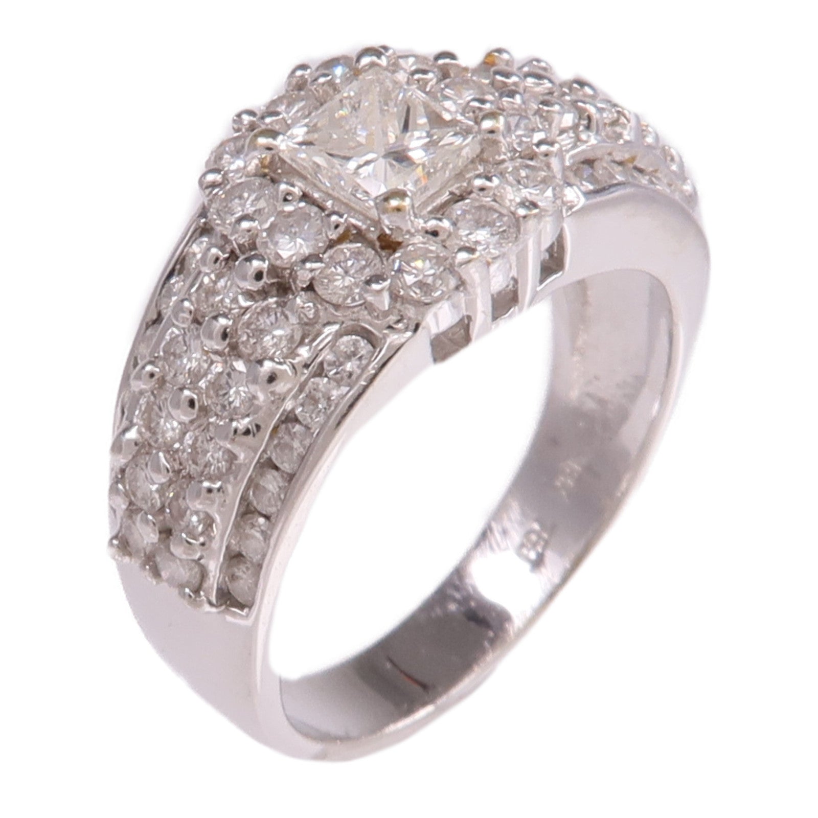 JEWELRY 18K白金Diamond Ring鑽石戒指US#5.75