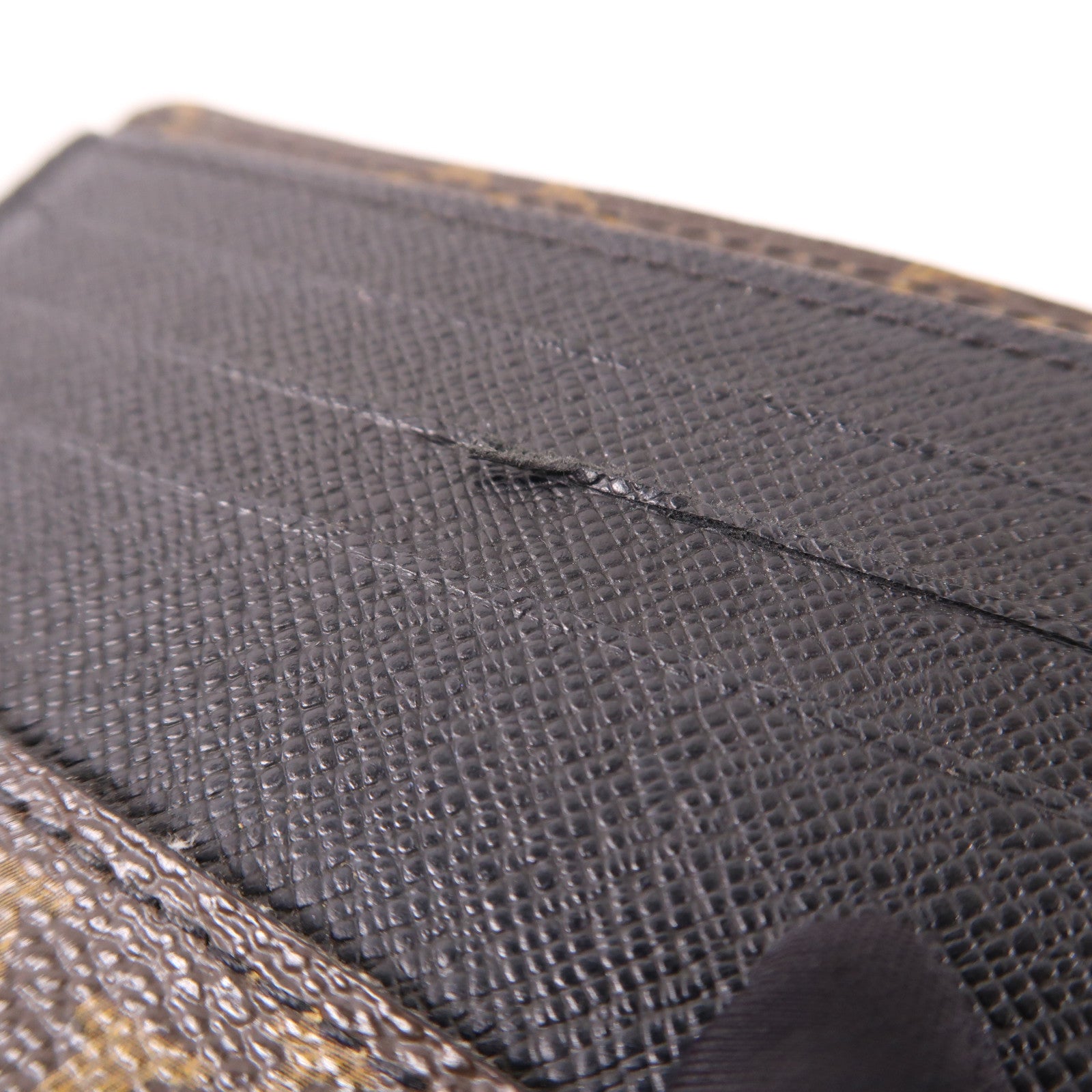 LOUIS VUITTON LV Gasper Wallet M93801 Monogram Macassar Brown