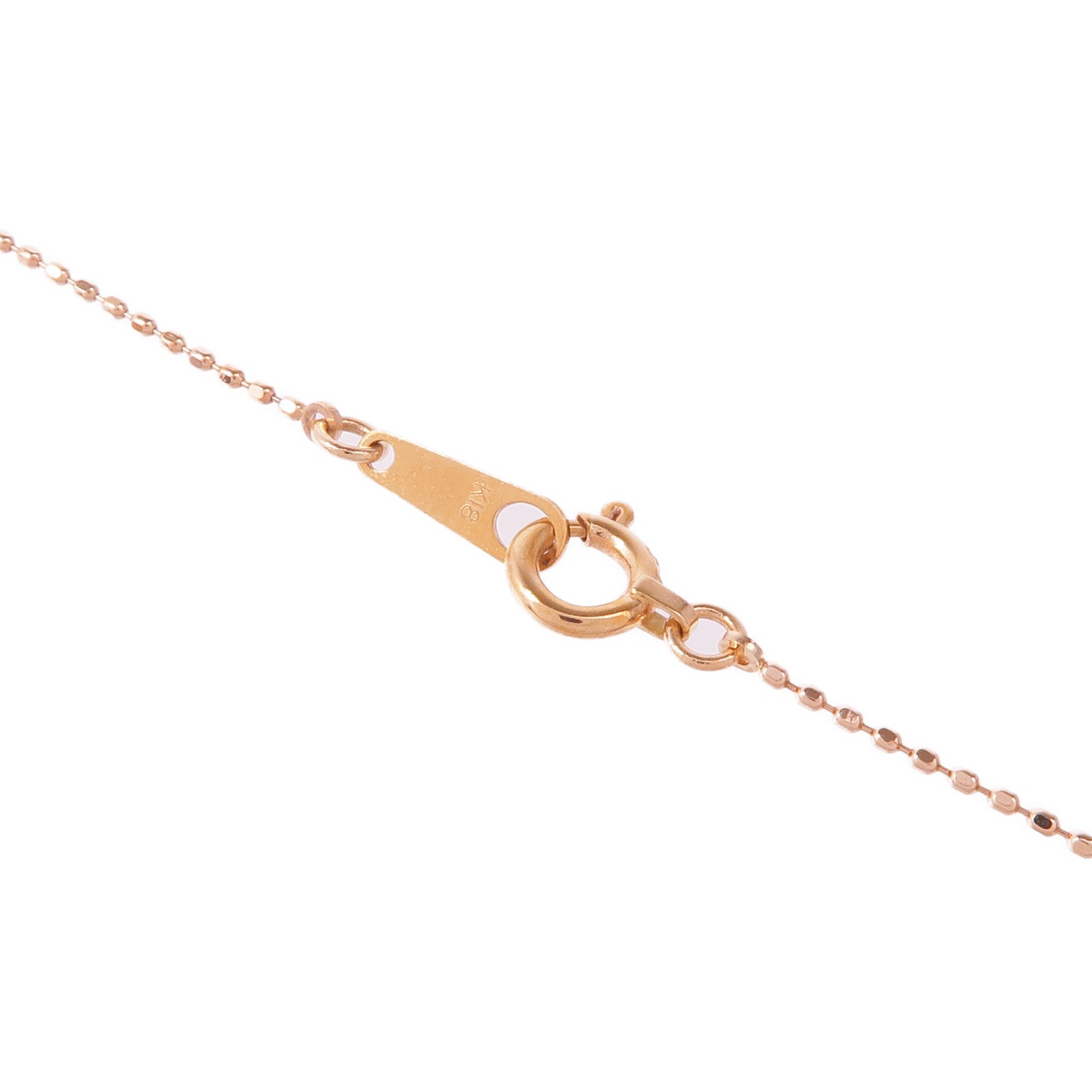 JEWELRY 18K玫瑰金Diamond Necklace鑽石項鍊