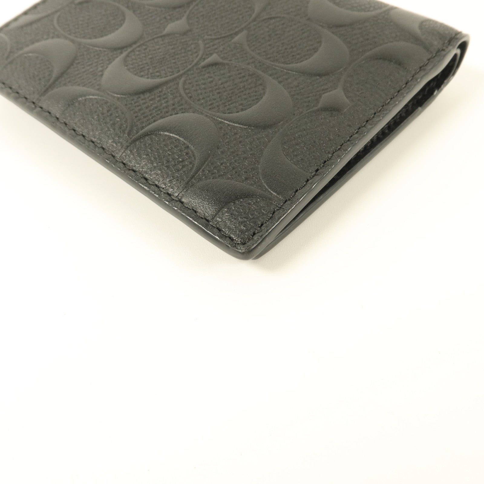 COACH 牛皮皮革Slim Coin Wallet錢包