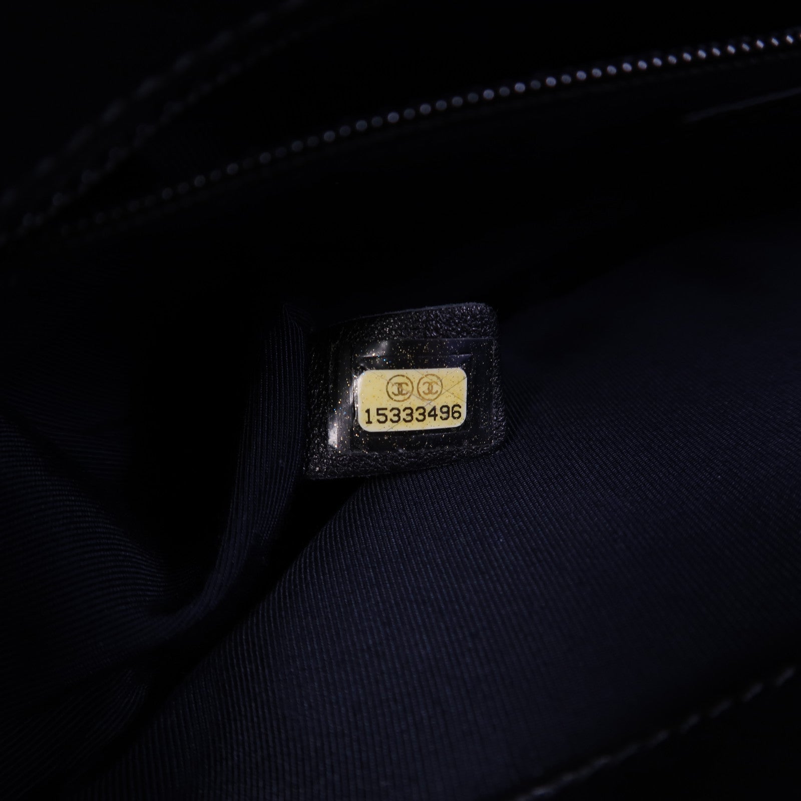CHANEL 【激減優惠】菱格牛皮皮革Chain Shoulder金扣鏈帶肩背袋黑色