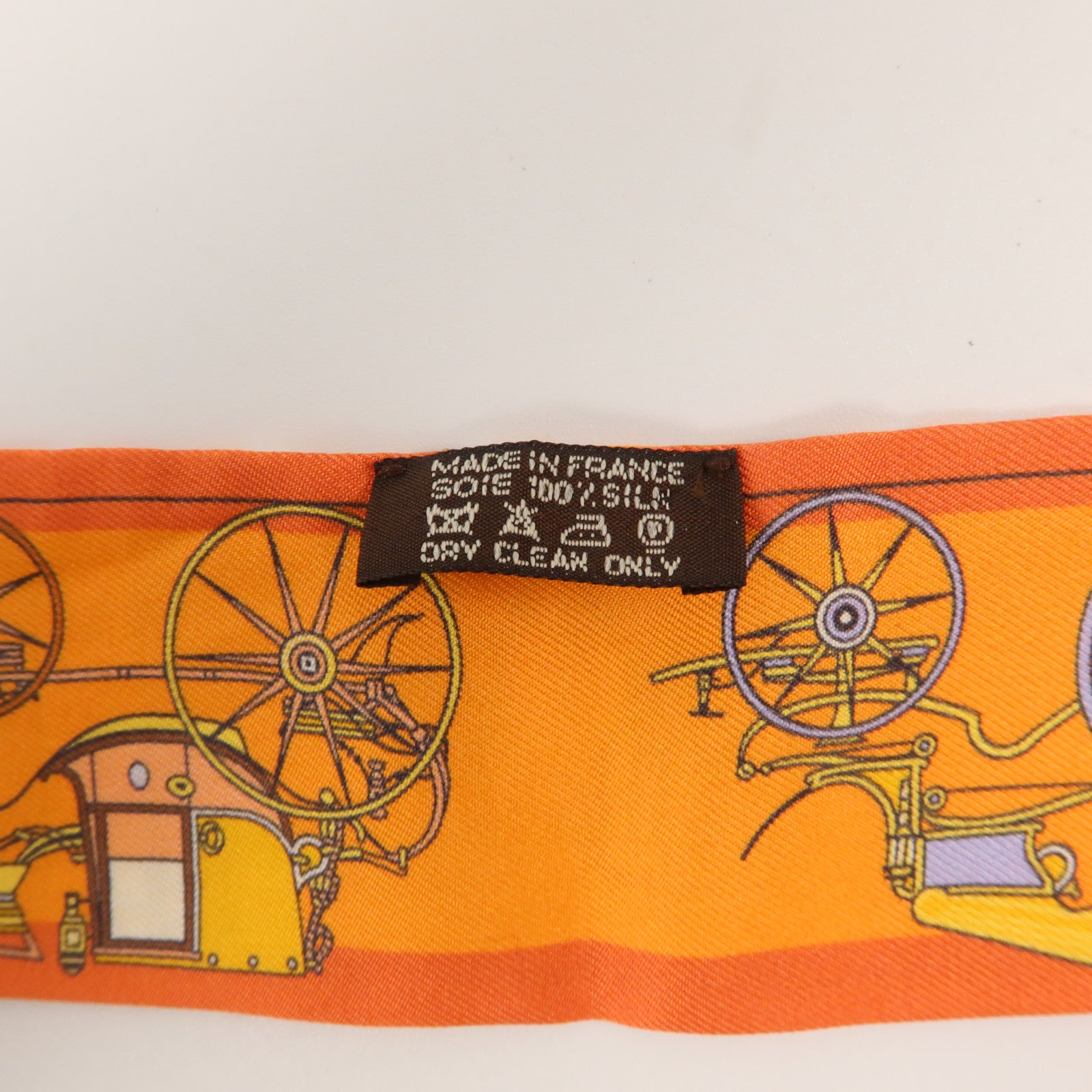 HERMES 絲質Twilly絲巾