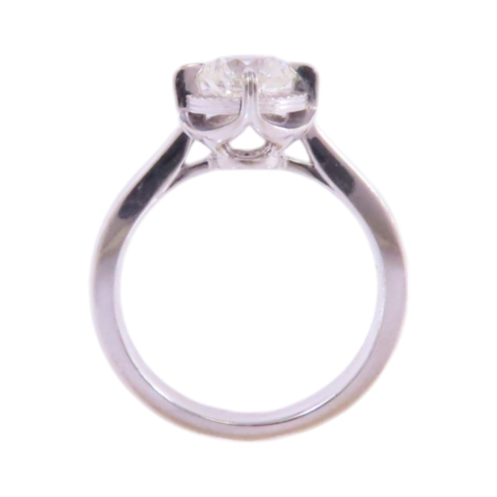 JEWELRY 18K白金/鑽石Diamond Ring戒指US#5.5