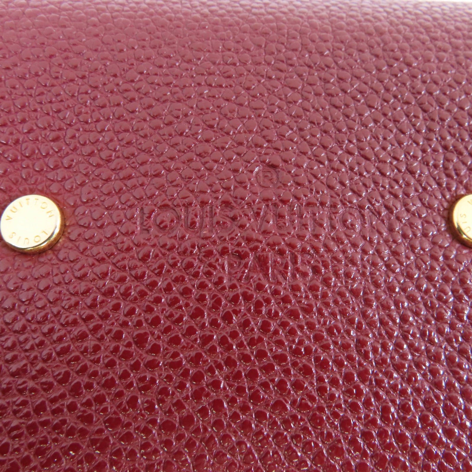 LOUIS VUITTON Monogram Saint Placide金扣鏈帶肩背袋棕色