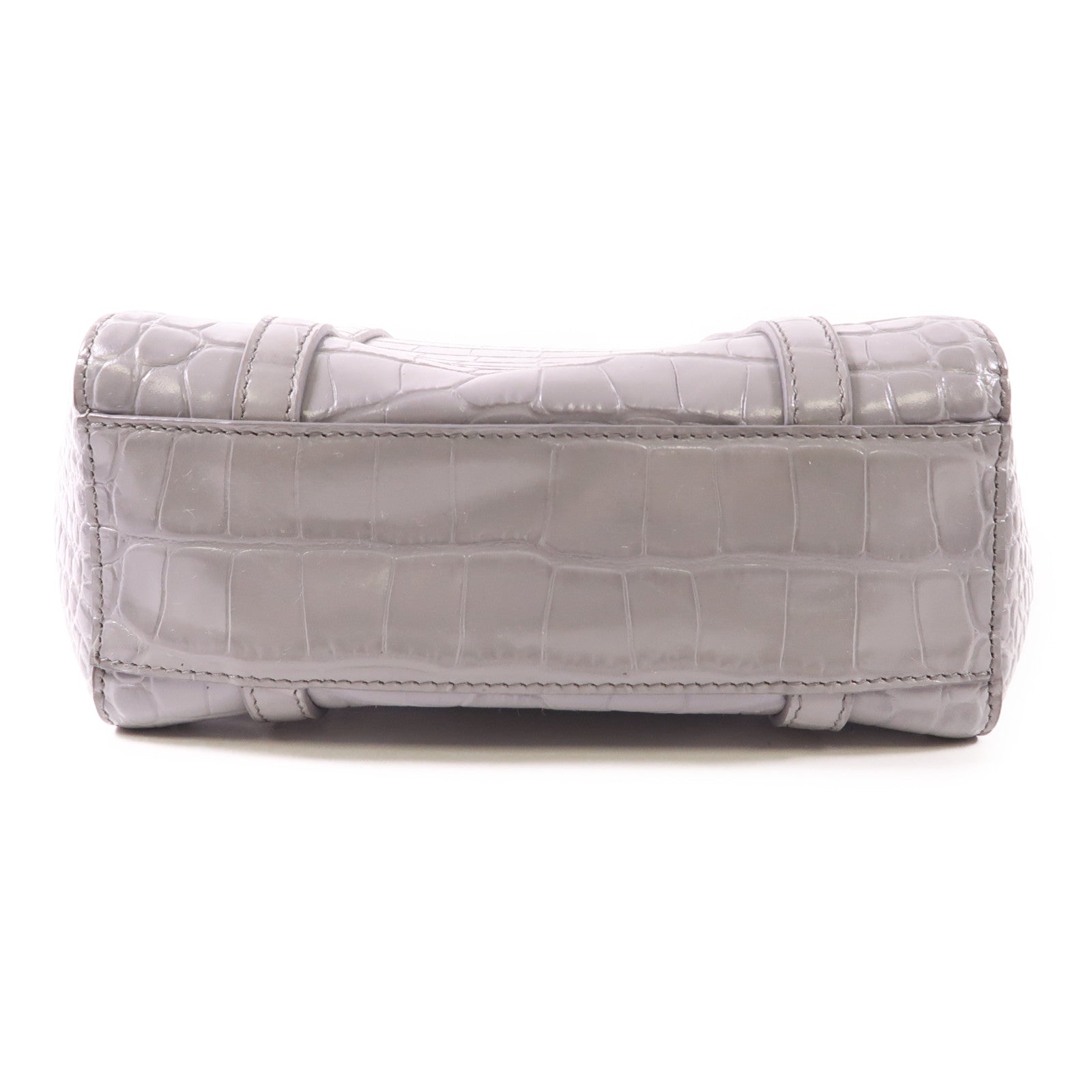 BALENCIAGA 【激減優惠】牛皮皮革Everyday XXS Tote Bag銀扣手挽肩背兩用袋