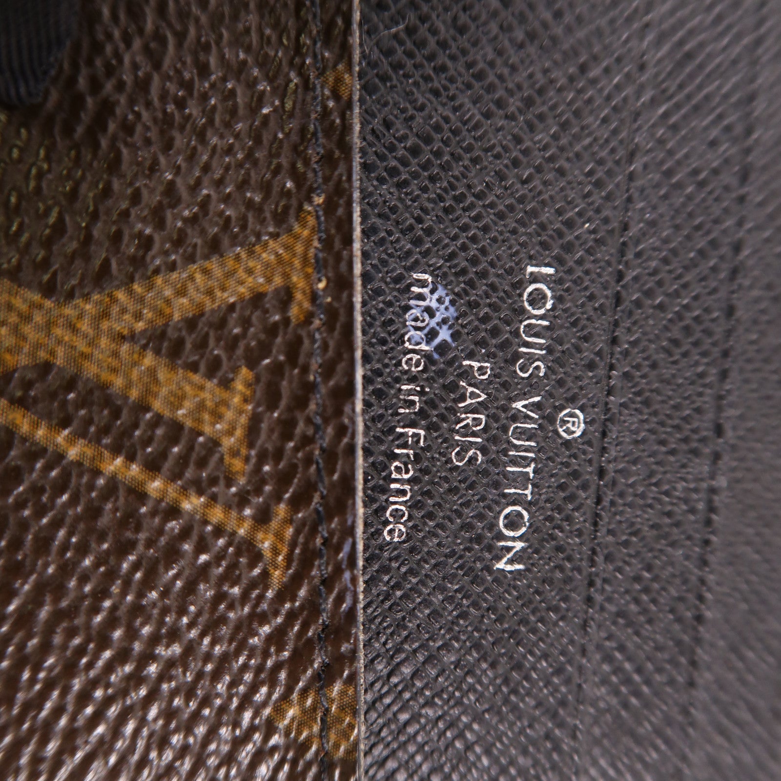 LOUIS VUITTON LV Gasper Wallet M93801 Monogram Macassar Brown
