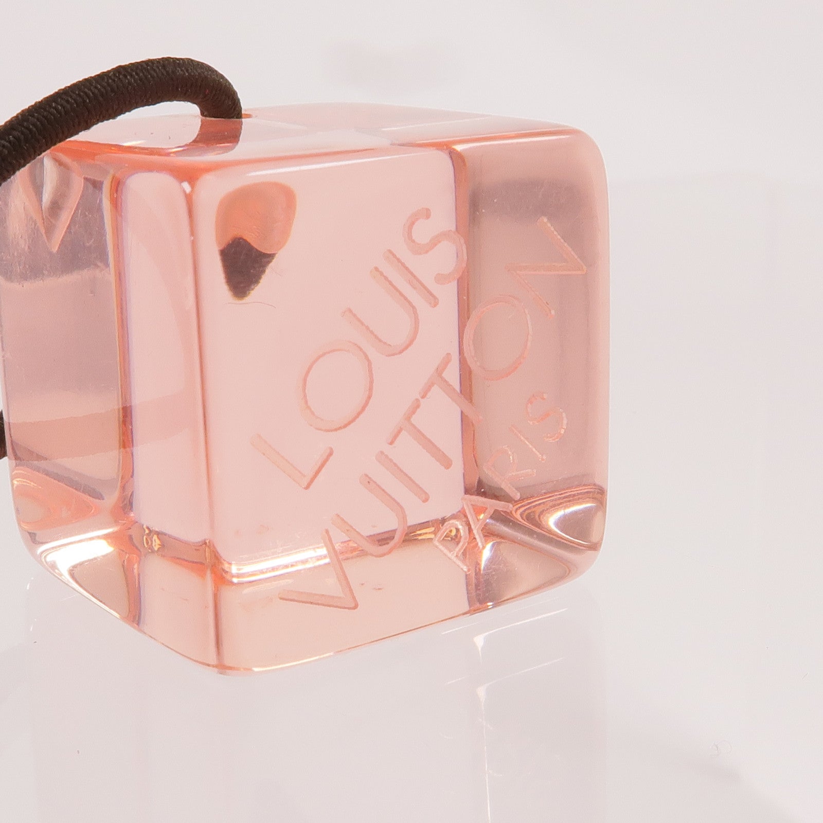LOUIS VUITTON PVC Elastic Hair Cube彈性髮圈