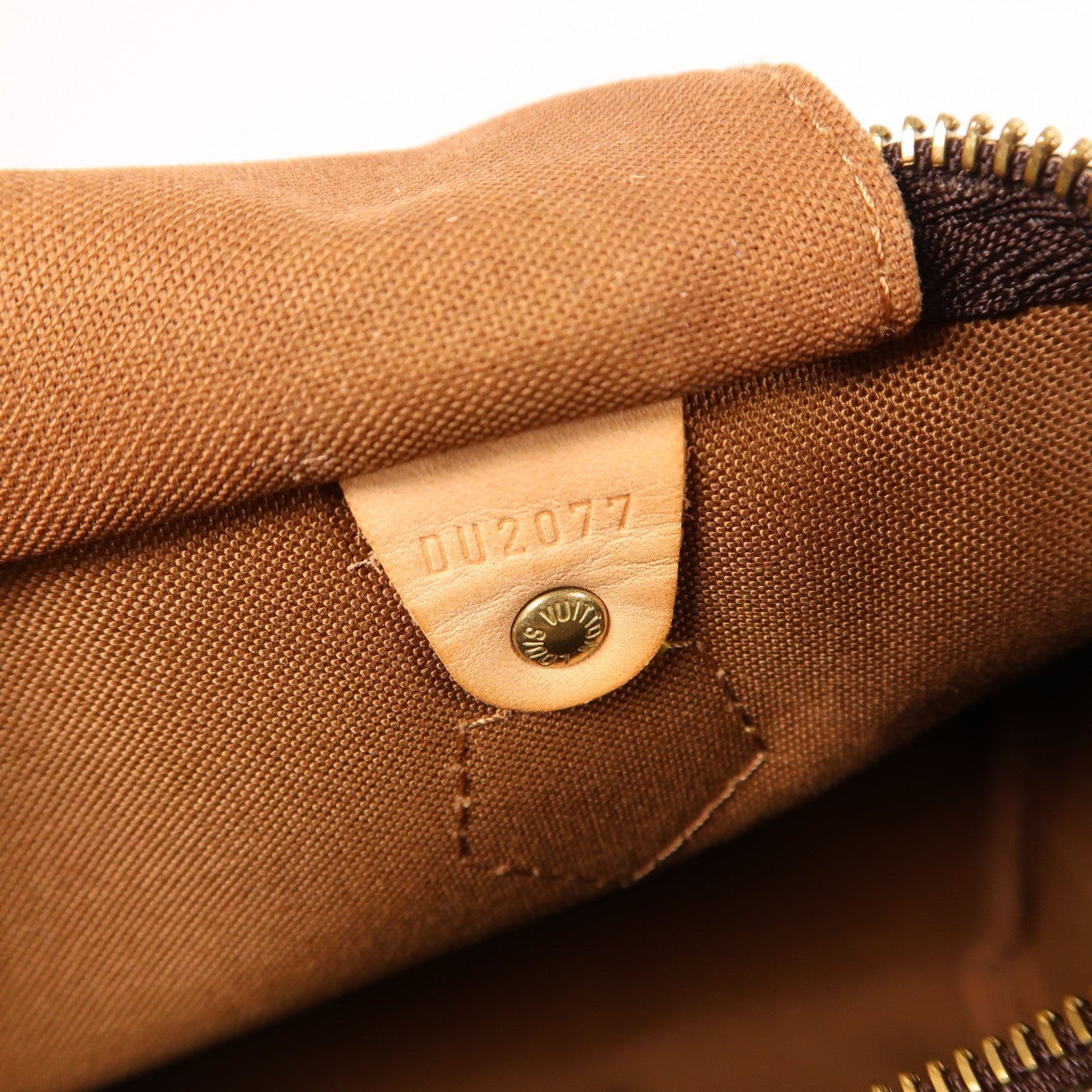 LOUIS VUITTON Monogram Speedy 30金扣手挽袋棕色