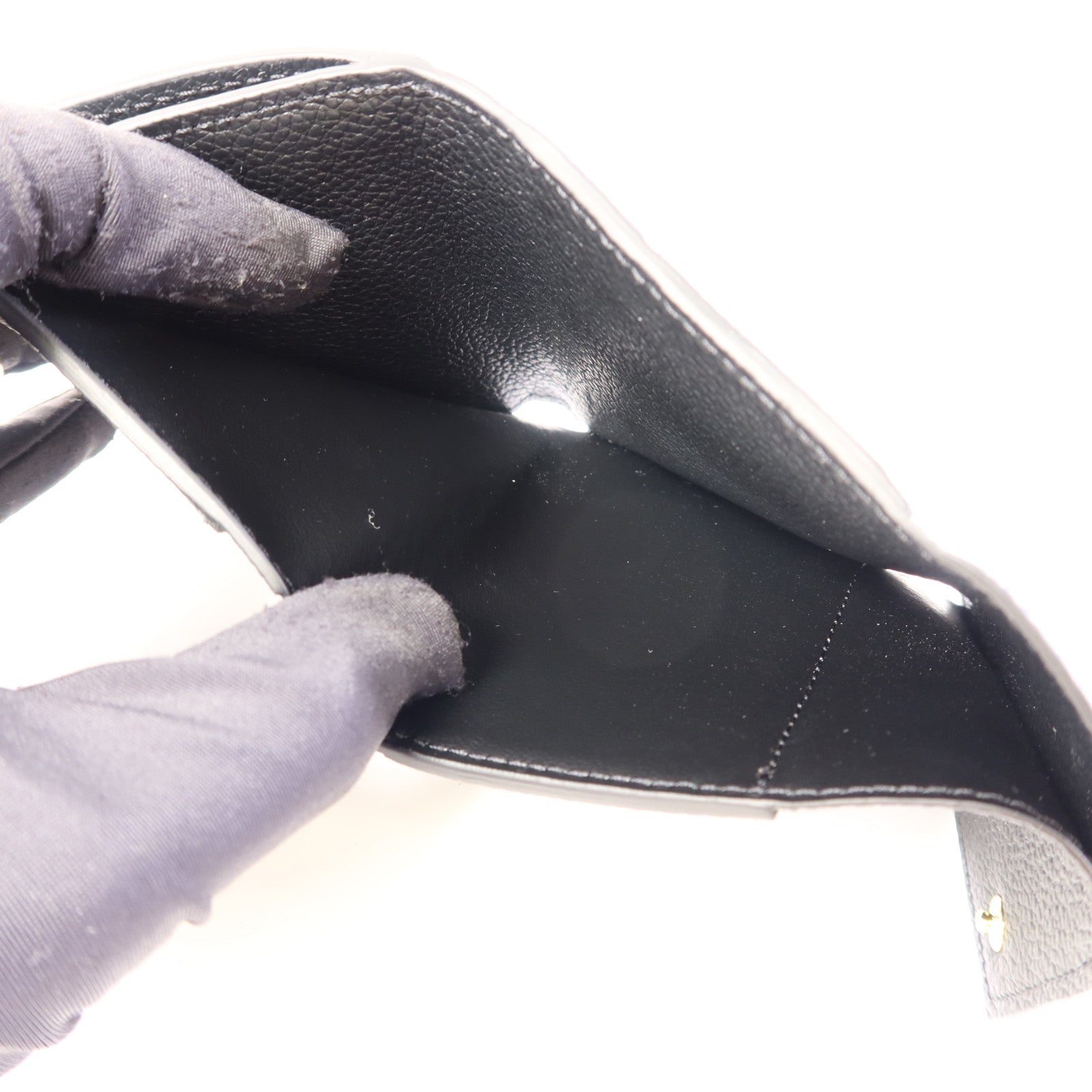 LOUIS VUITTON Monogram Empreinte Zoe金扣錢包