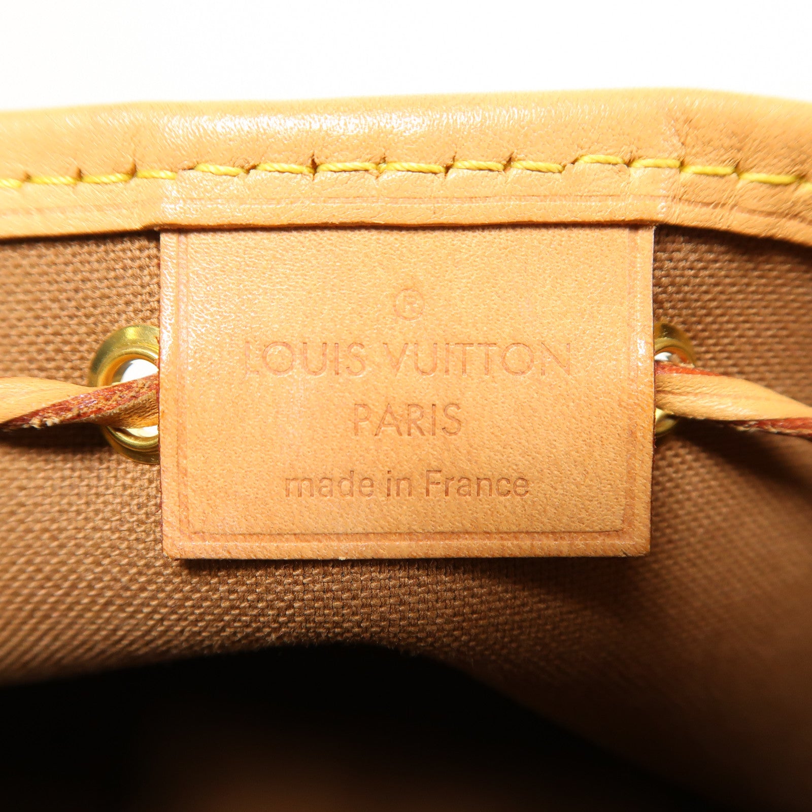 LOUIS VUITTON Monogram Nano Noe金扣肩背袋