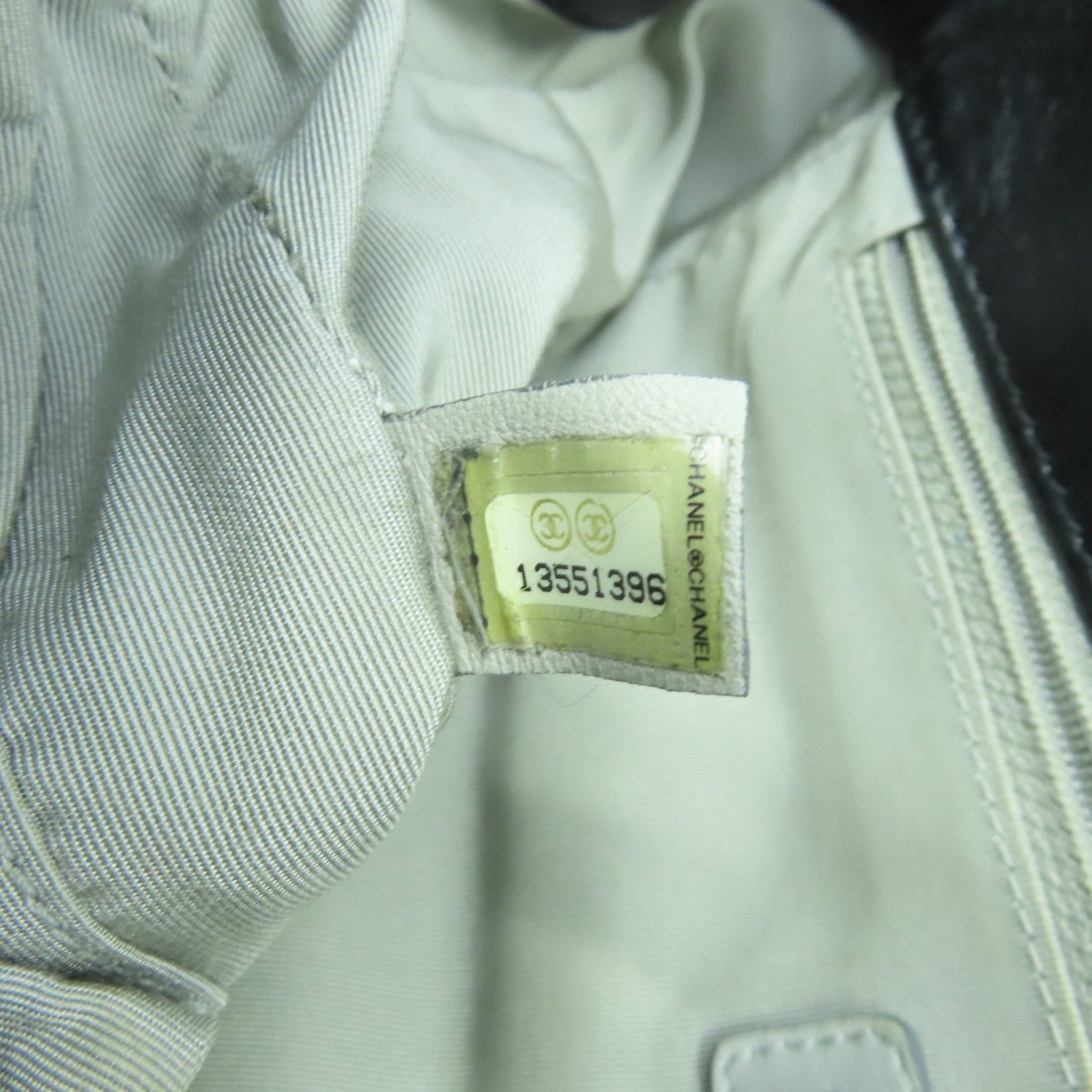 CHANEL 【激減優惠】菱格牛皮皮革Shoulder Bag銀扣鏈帶肩背袋黑色