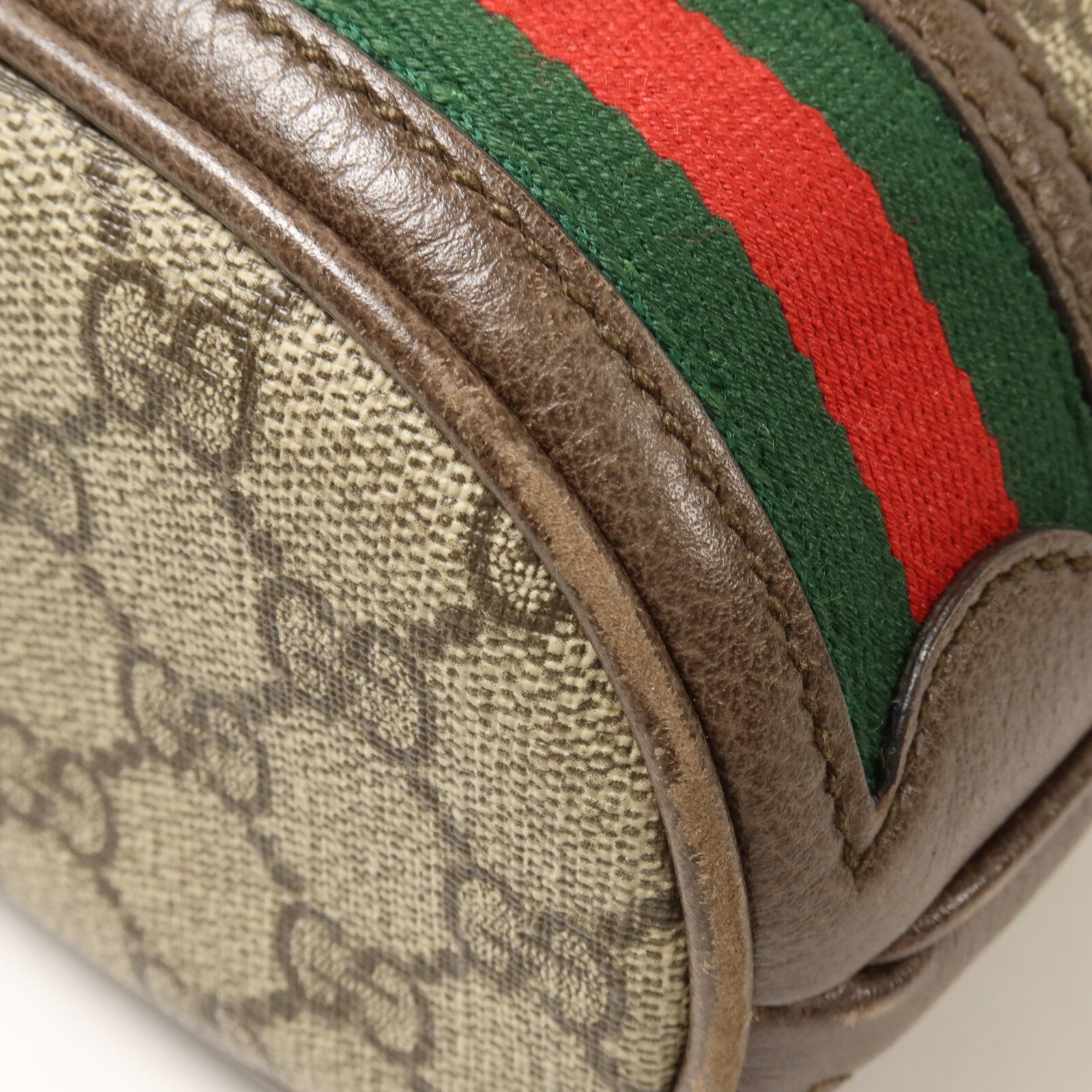 GUCCI 塗層帆布Ophidia Bucket手挽肩背兩用袋