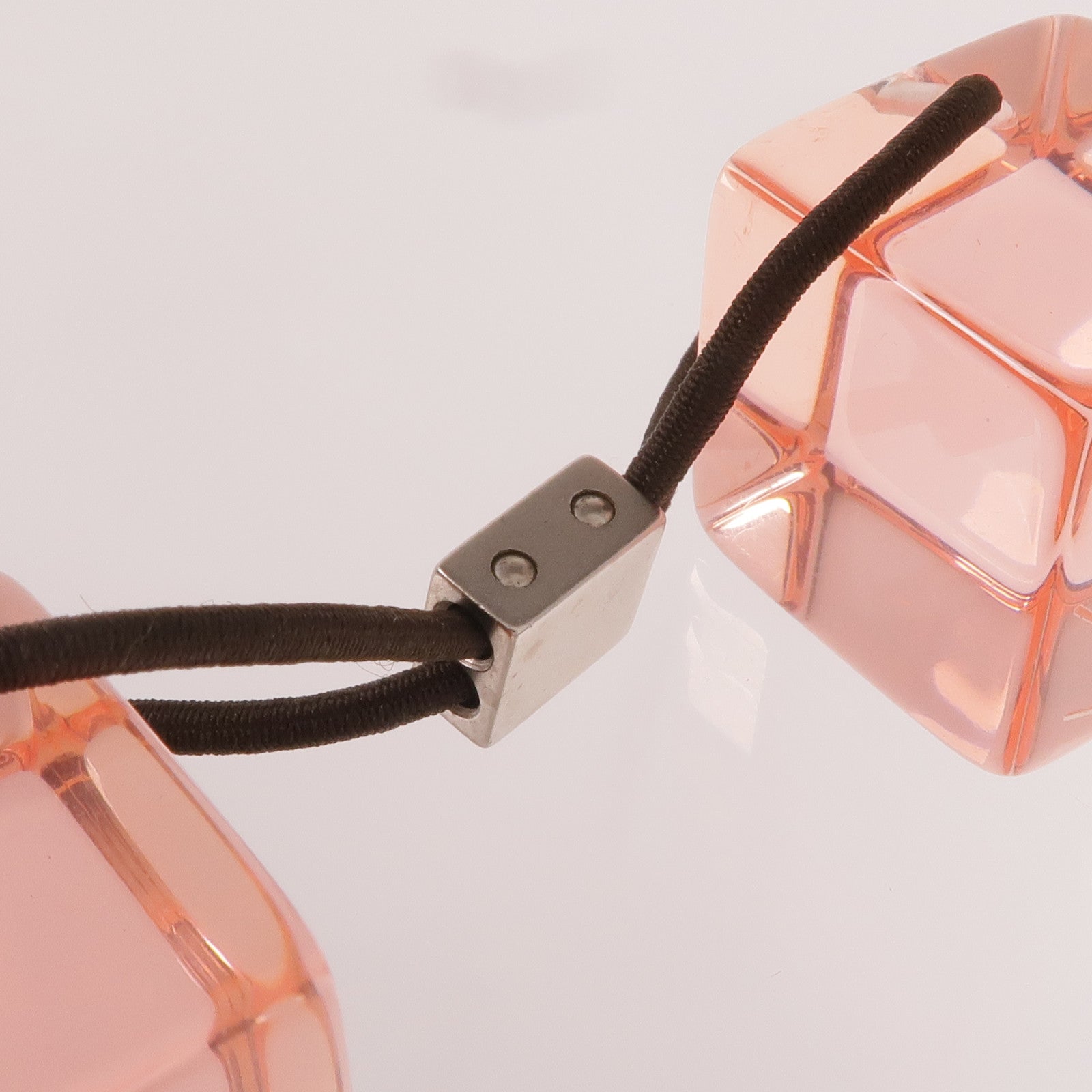 LOUIS VUITTON PVC Elastic Hair Cube彈性髮圈