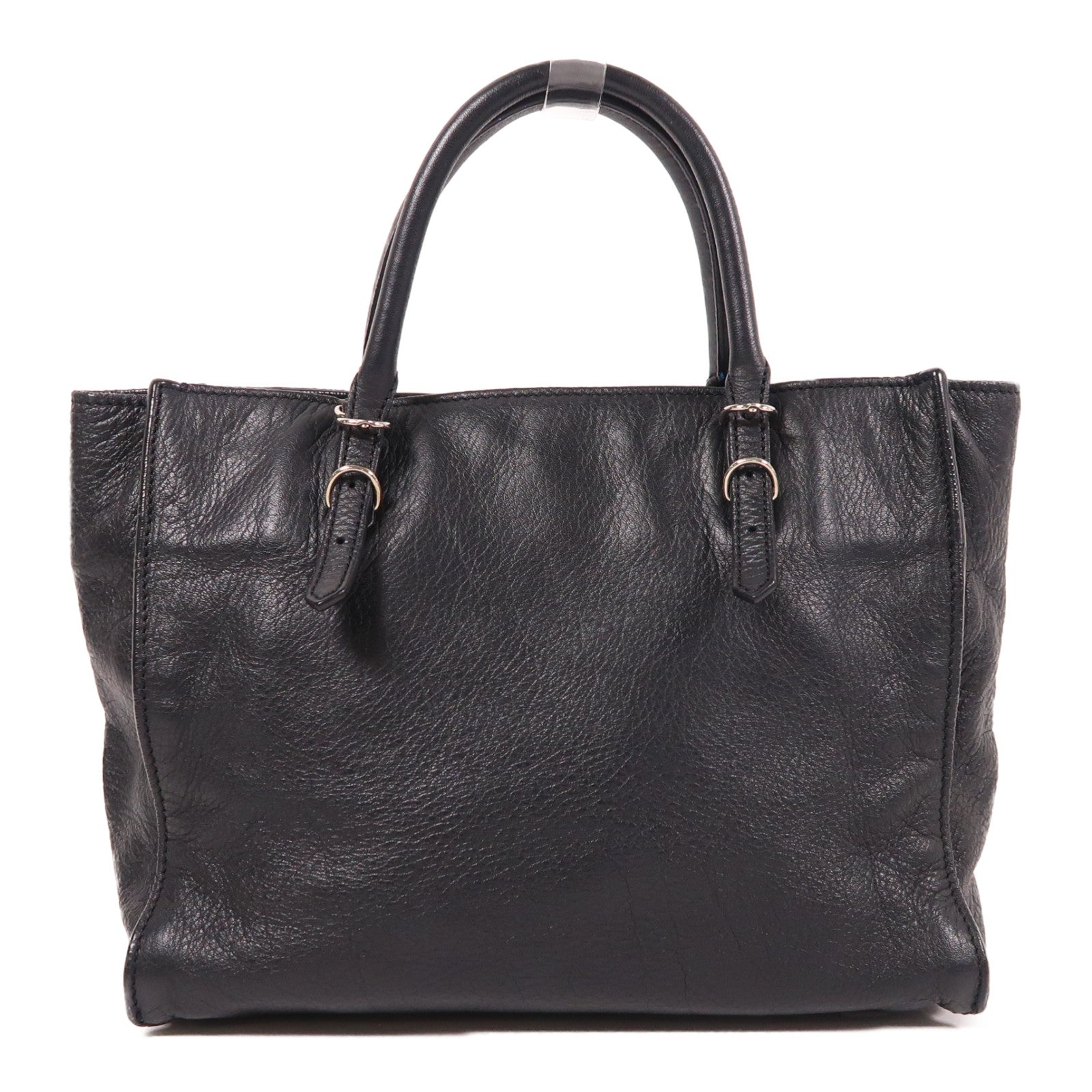 BALENCIAGA 羊皮皮革Papier Mini銀扣手挽肩背兩用袋