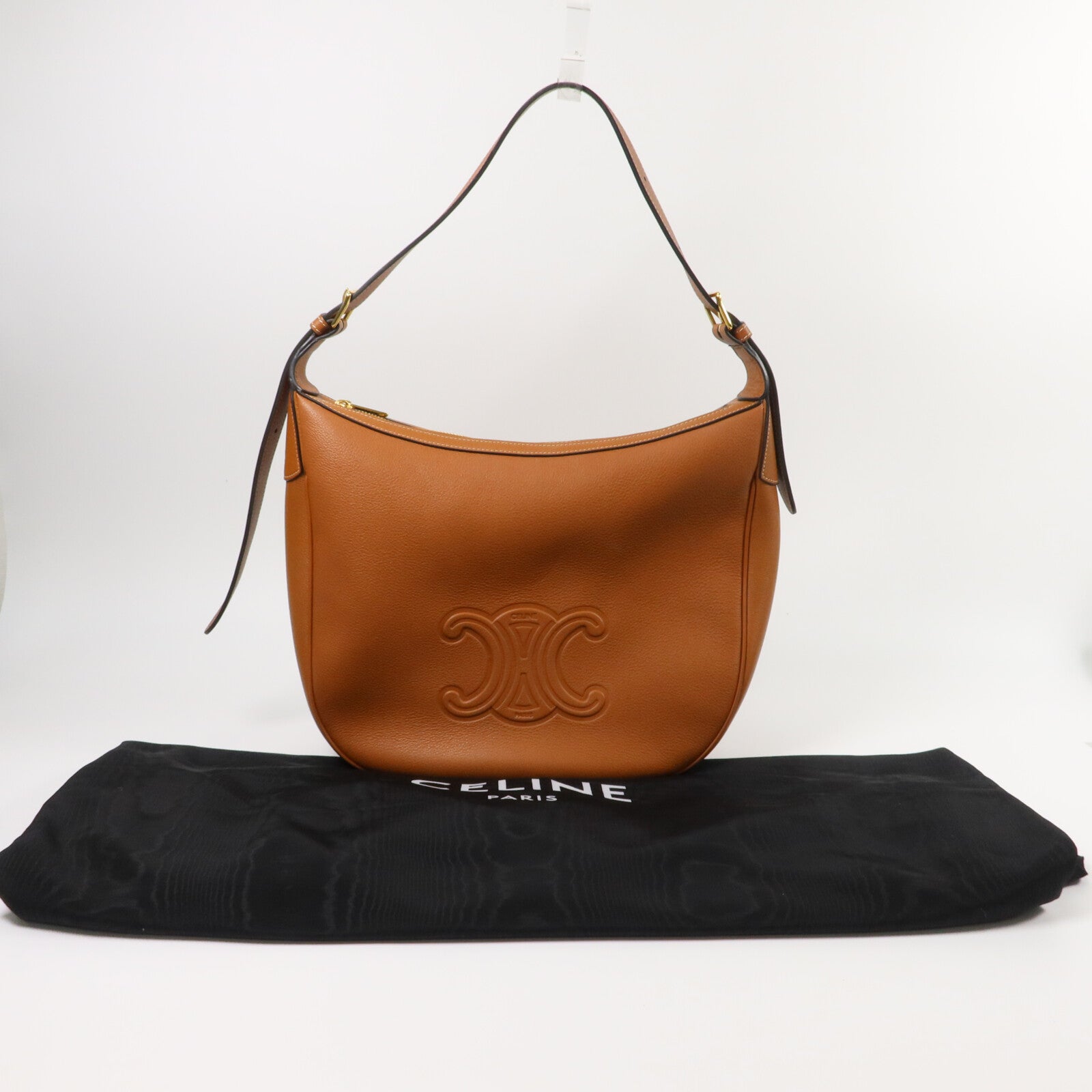 CELINE 牛皮皮革Medium Heloise肩背袋
