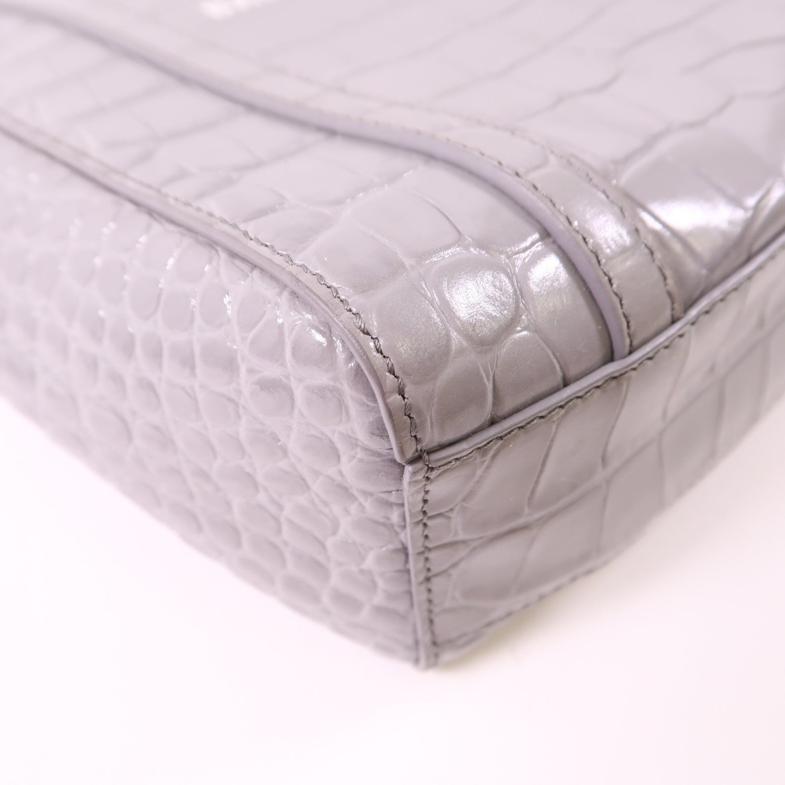 BALENCIAGA 牛皮皮革Everyday XXS Tote Bag銀扣手挽肩背兩用袋