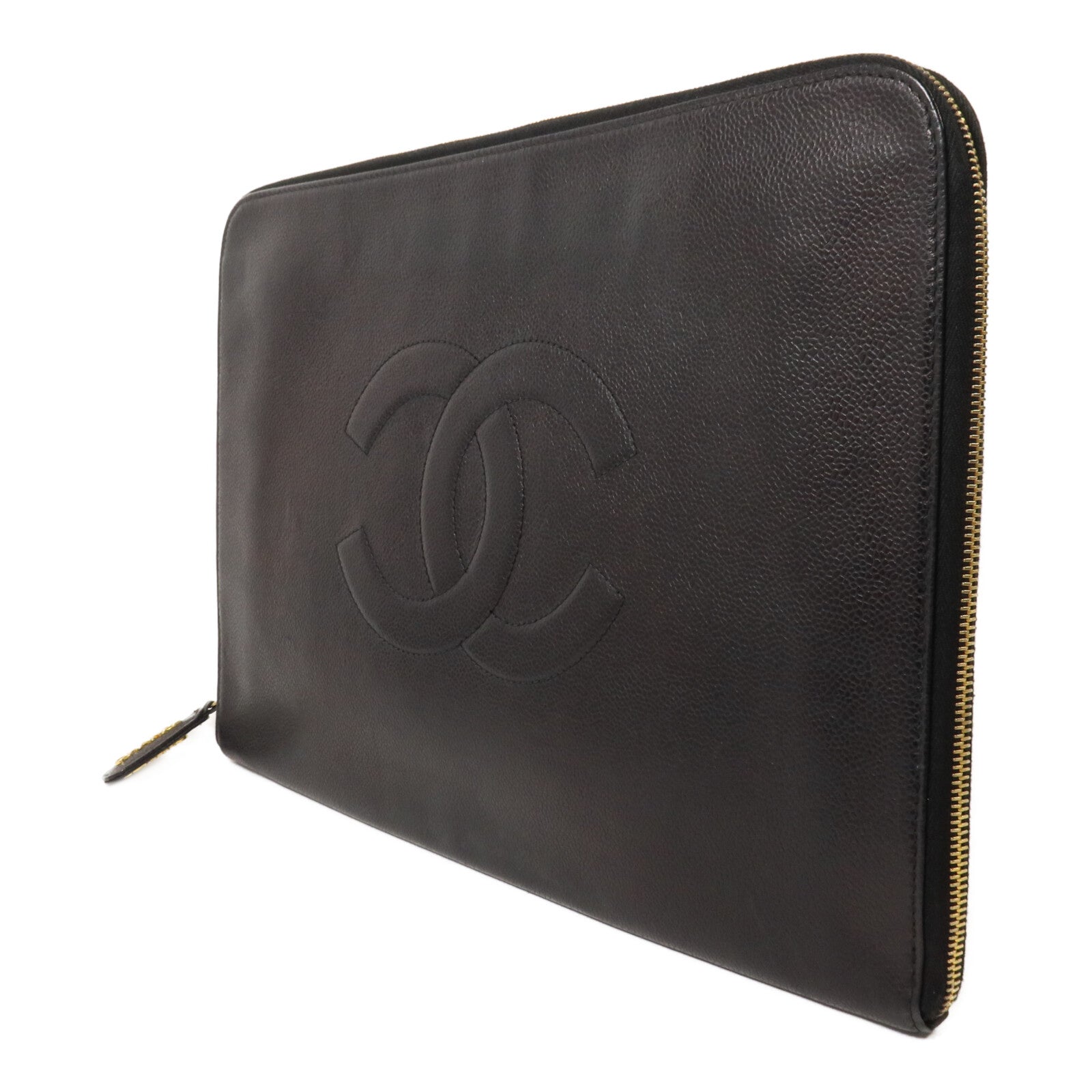 CHANEL 牛皮皮革Vintage Clutch手拿包