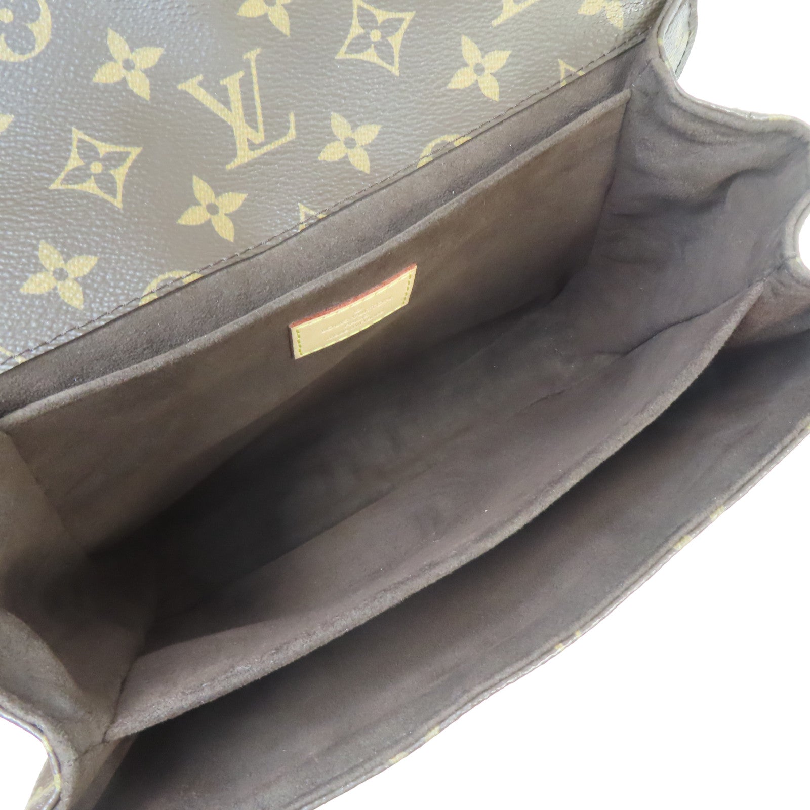 LOUIS VUITTON Monogram Pochette Metis金扣手挽肩背兩用袋啡色