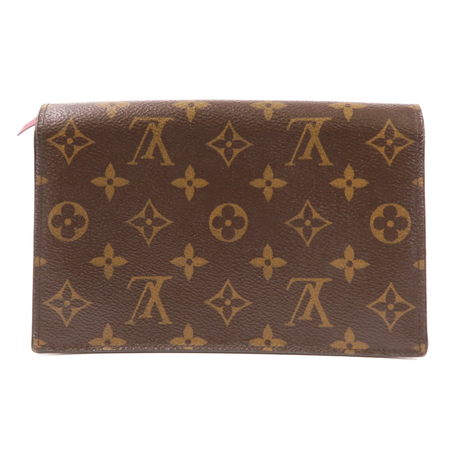 LOUIS VUITTON LV GHW Portefeuille Flore Chain Shoulder Bag M69578 Monogram Brown